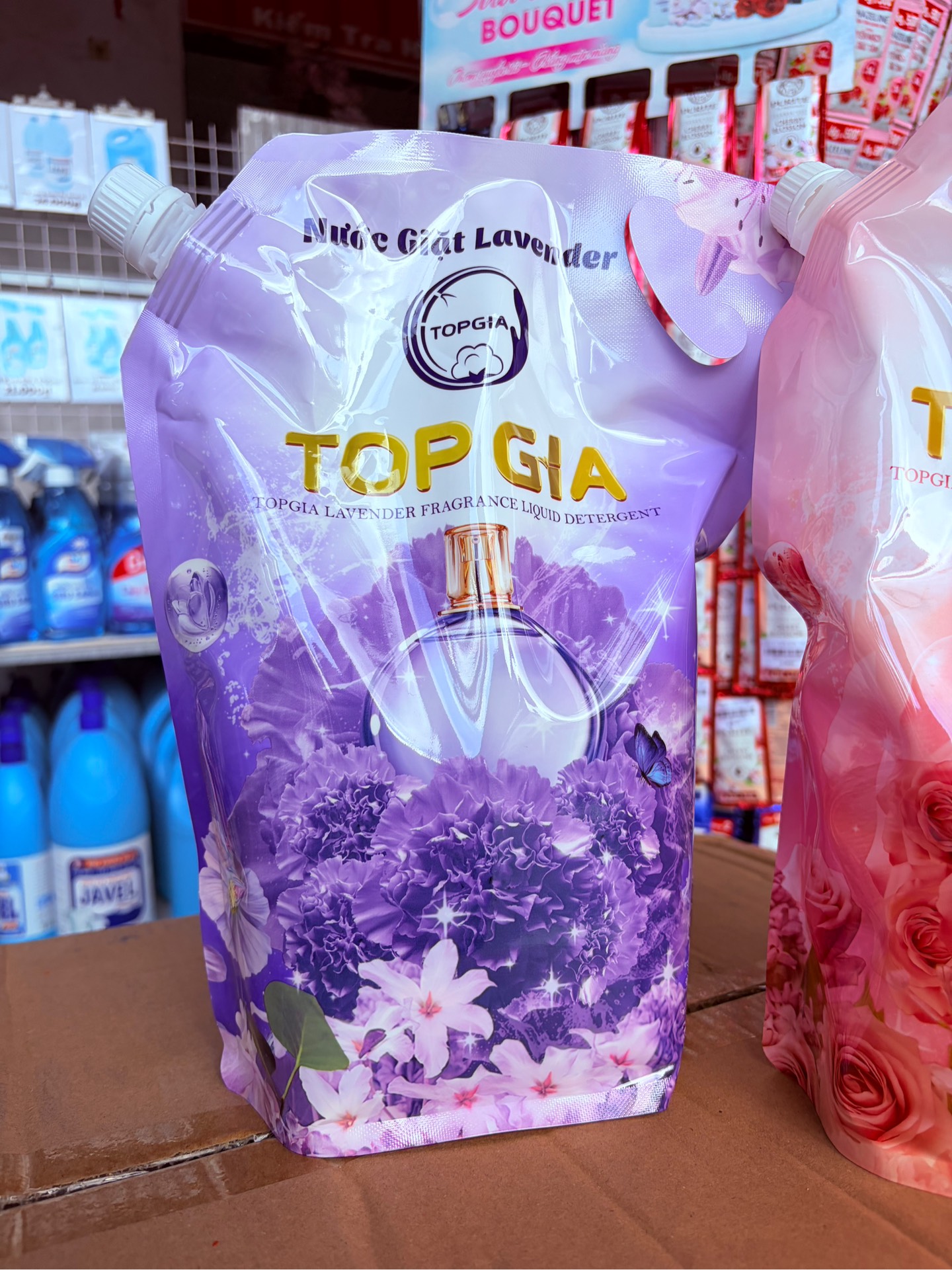 TÚI NƯỚC GIẶT XẢ TOPGIA LỚN 2L CHÍNH HÃNG (2)