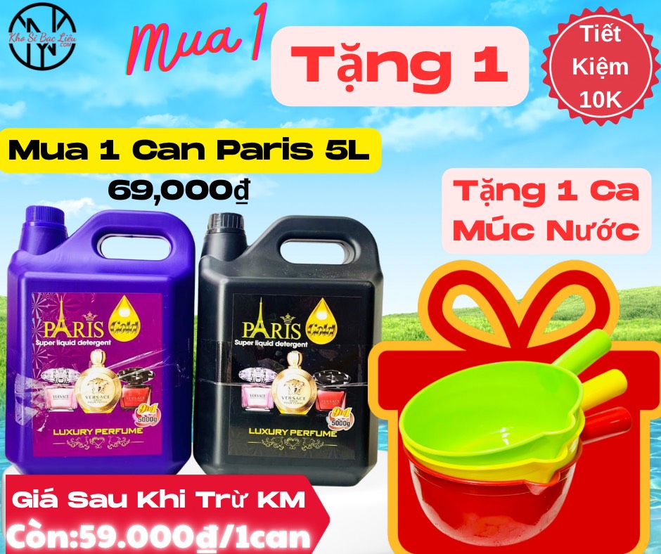 KM Nước Giặt Xả Paris Can Lớn 5 Lít (7)