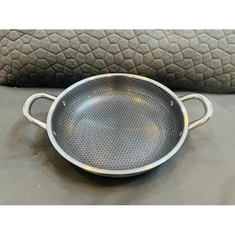 Chảo Tổ Ong Size 28cm 2 Quai Chống Dính (10)