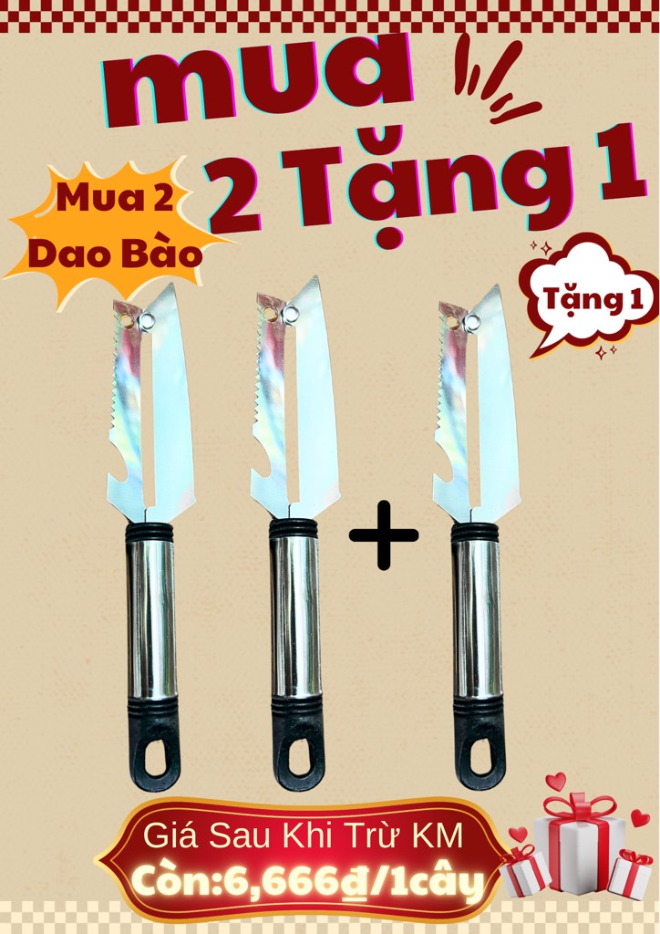 KM Dao Bào Inox Loại 1 Siêu Bén (1)