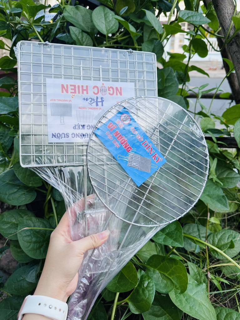 KẸP VỈ NƯỚNG VUÔNG TRÒN NGỌC HIỀN