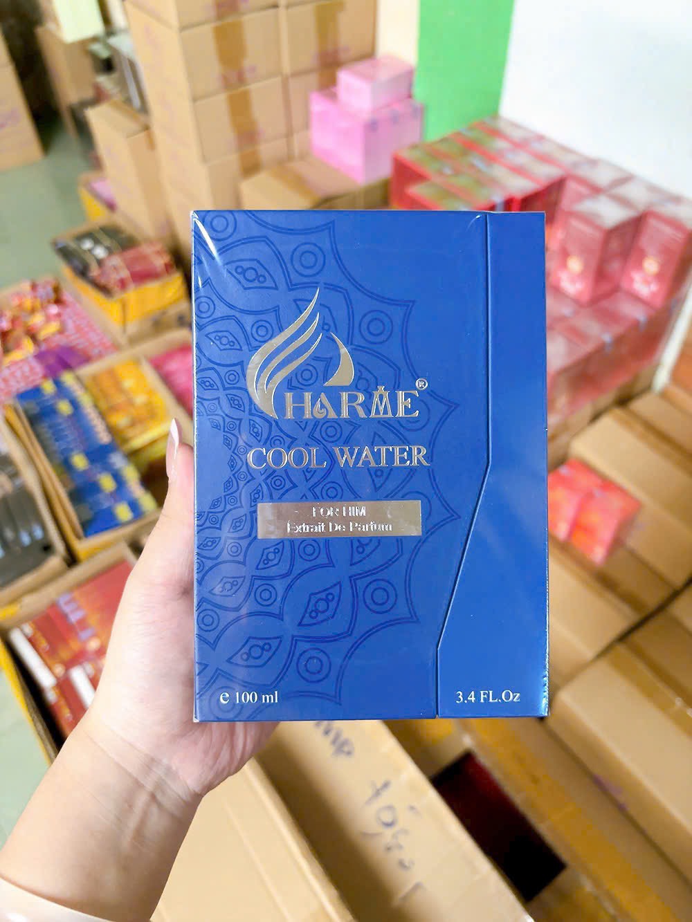 NƯỚC HOA CHARME COOL WATER MỚI 100ML C.HÃNG LẺ CTY 960K (25)