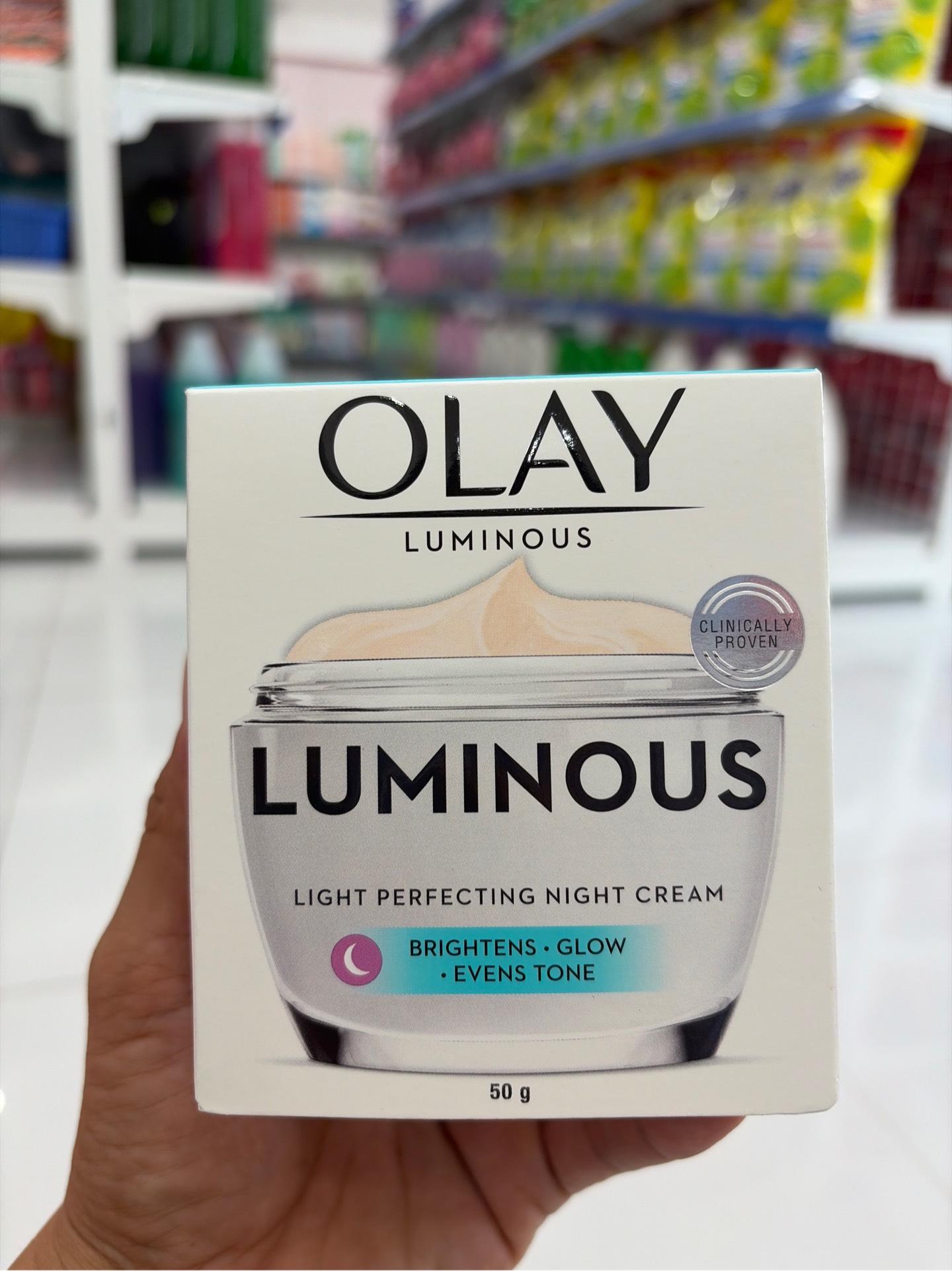 OLAY KEM LUM DƯỠNG DA BAN ĐÊM 50g CHÍNH HÃNG (10)