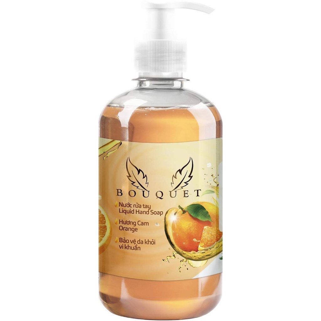 Nước Rửa Tay BouQuet 500ml Chính Hãng Bảo Vệ Da Khởi Vi Khuẩn (4)