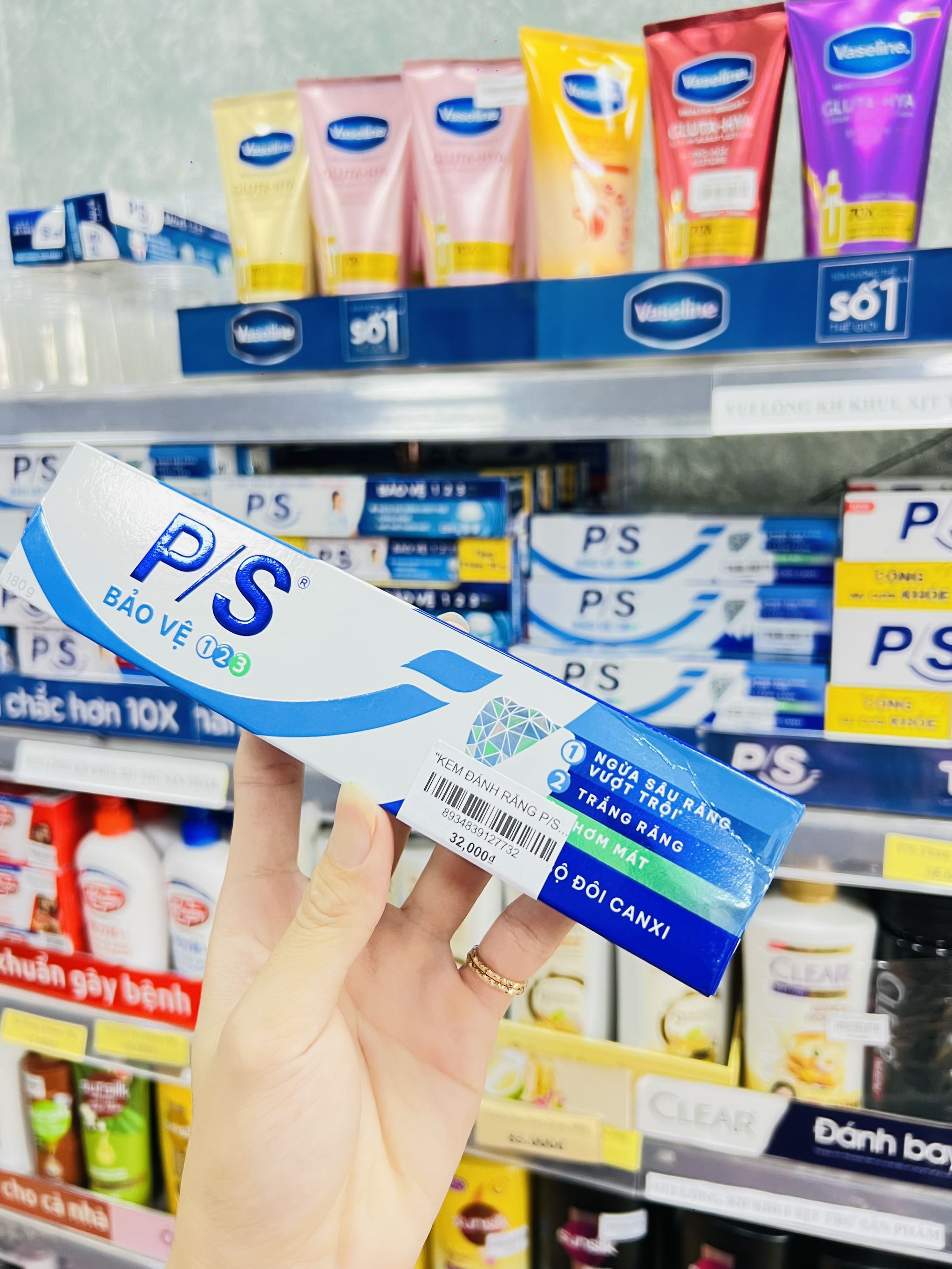 "KEM ĐÁNH RĂNG P/S BẢO VỆ 123 180g CHÍNH HÃNG( KO ÁP DỤNG CT GIẢM 10% CỦA TTĐ) (1) '