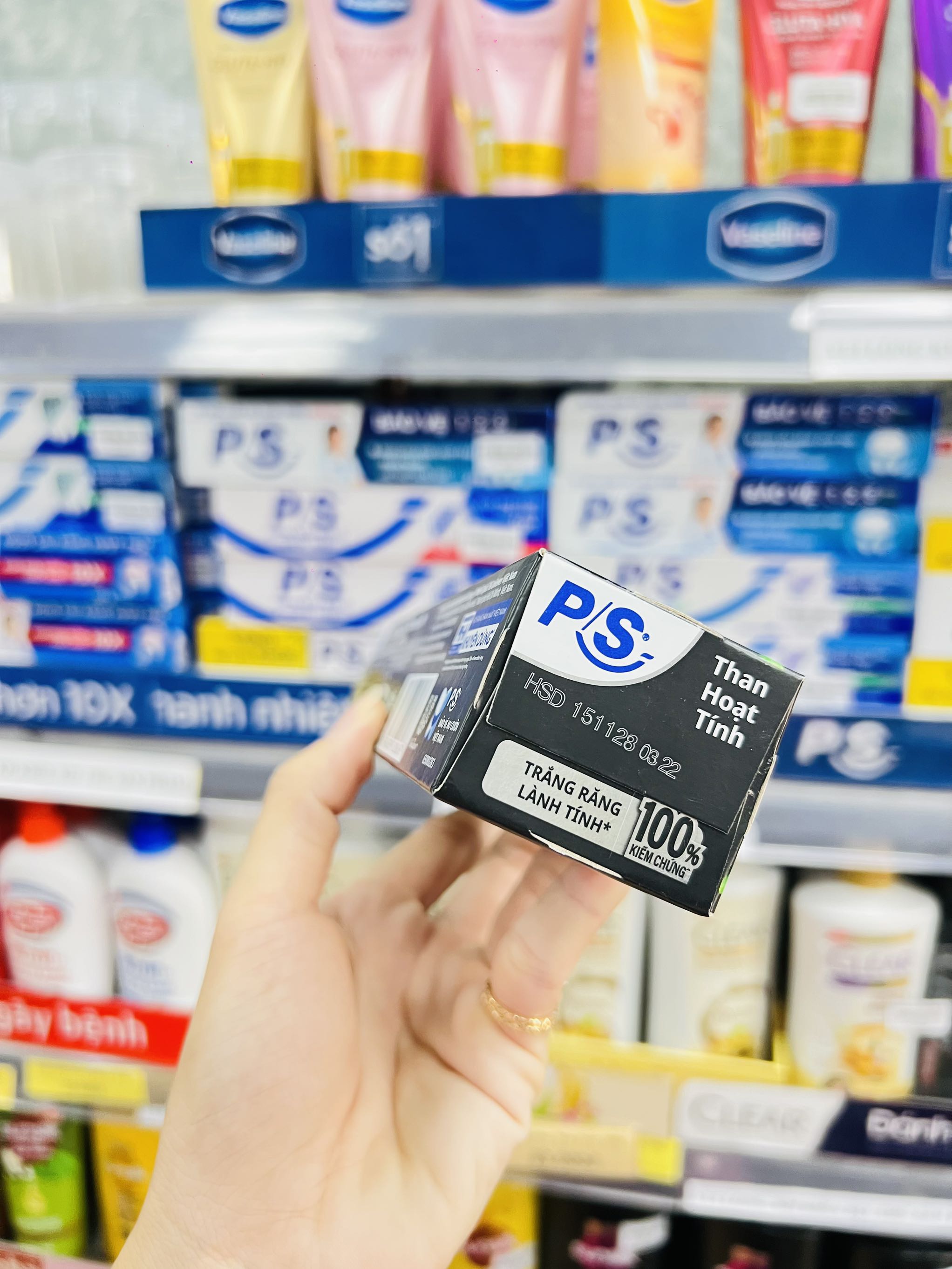 KEM ĐÁNH RĂNG P/S 230g THAN TRE HOẠT TÍNH