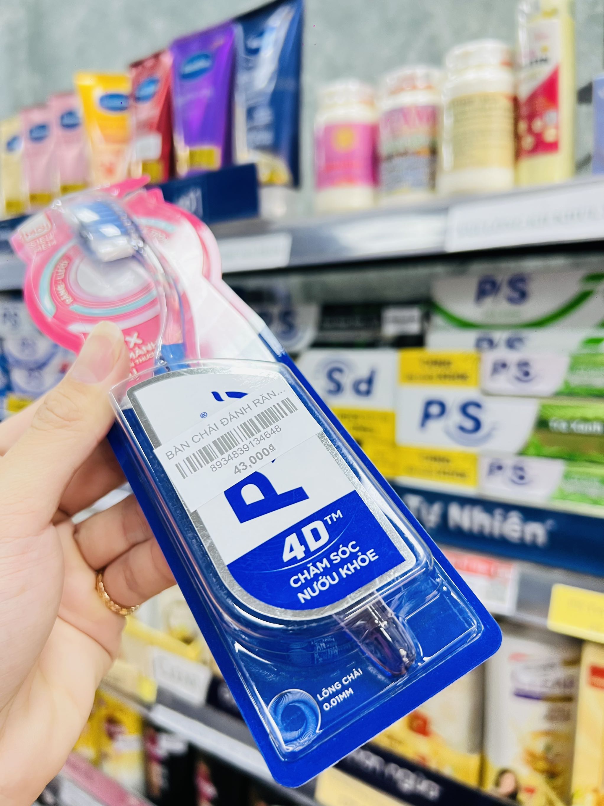 BÀN CHẢI ĐÁNH RĂNG P/S 20X 4D