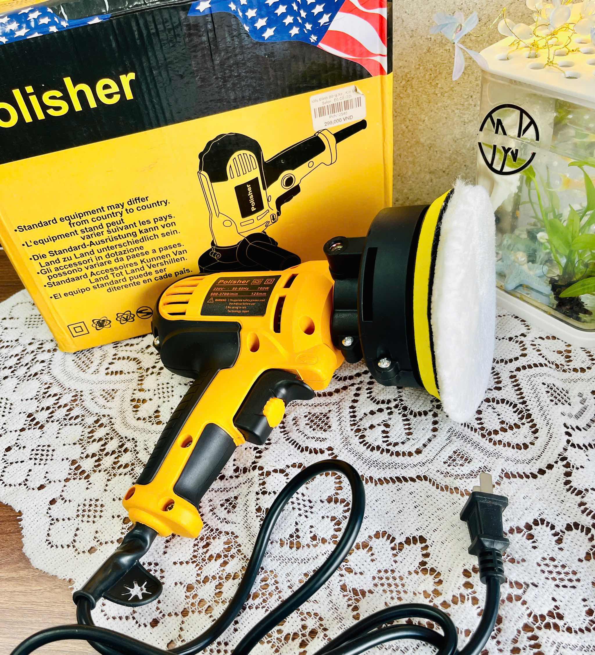 Máy Đánh Bóng Xe , Kim Loại , Salon , Đồ Gỗ (20)