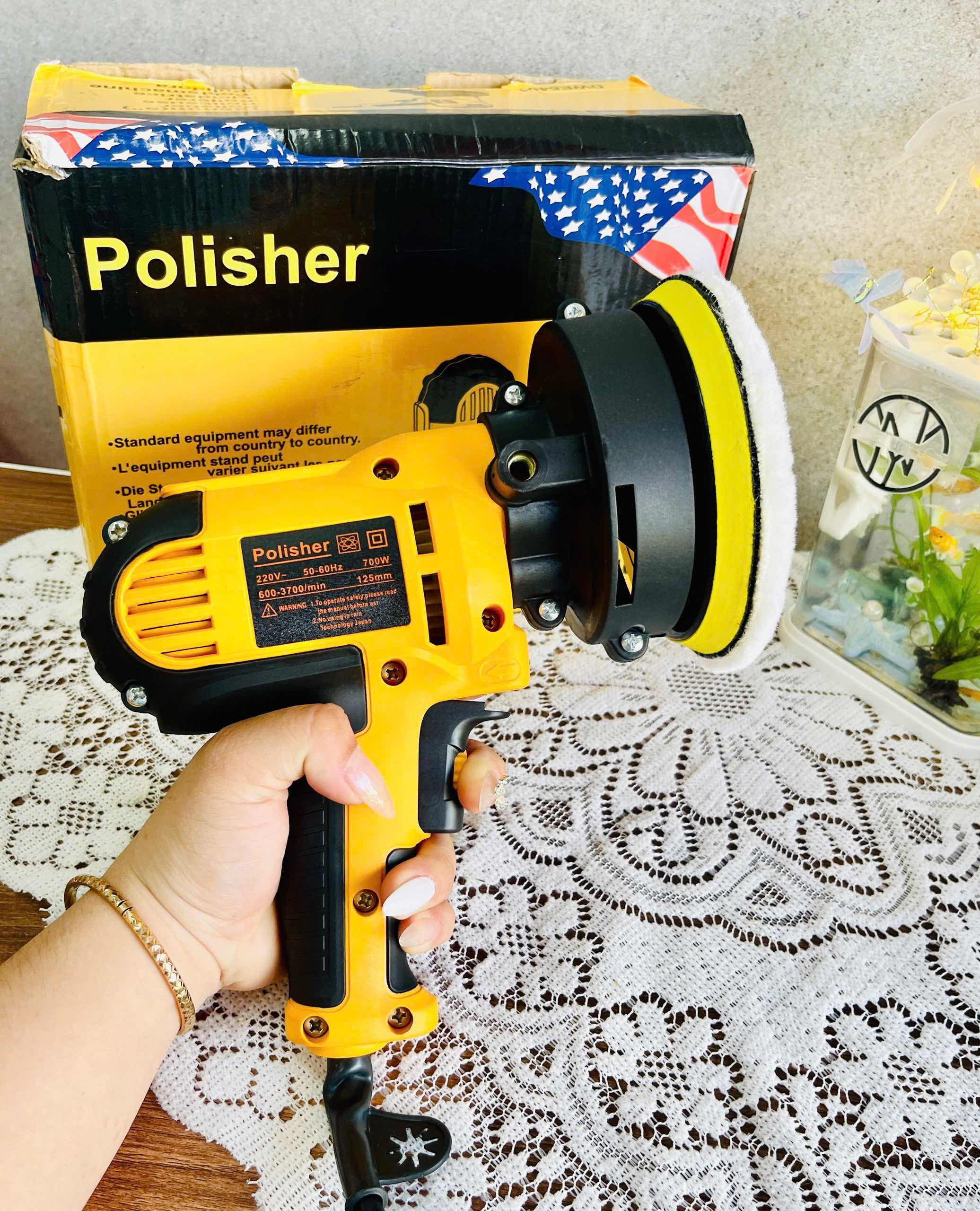 Máy Đánh Bóng Xe , Kim Loại , Salon , Đồ Gỗ (20)