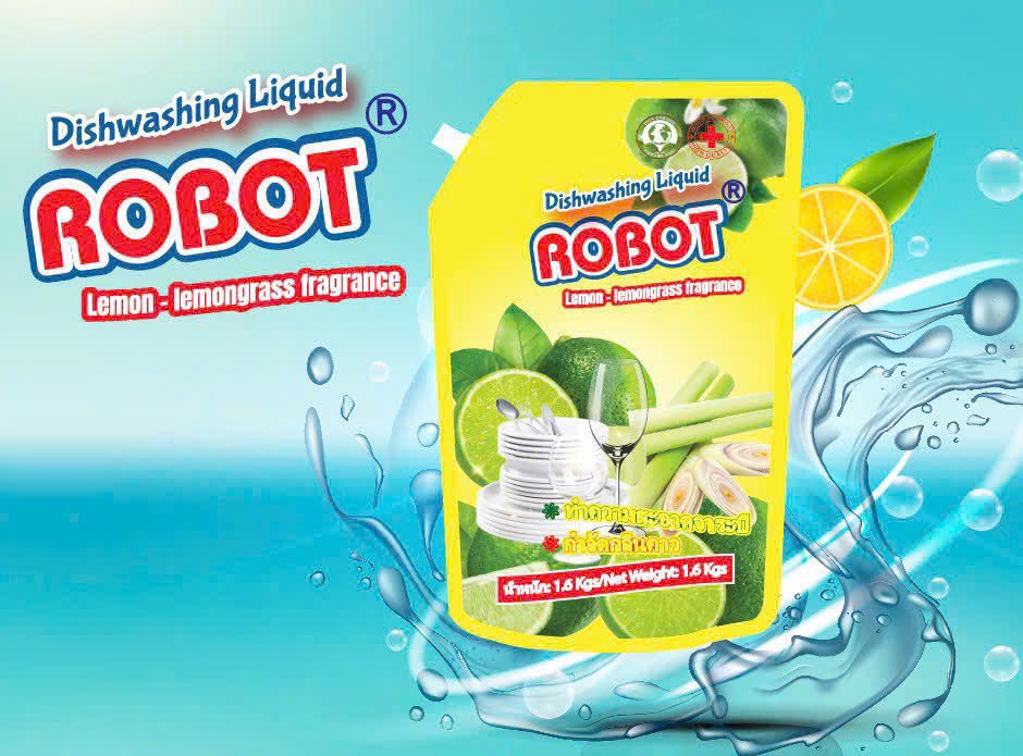 KM TÚI NƯỚC RỬA CHÉN ROBOT LỚN 1.6kg LOẠI 1 CHÍNH HÃNG (2)