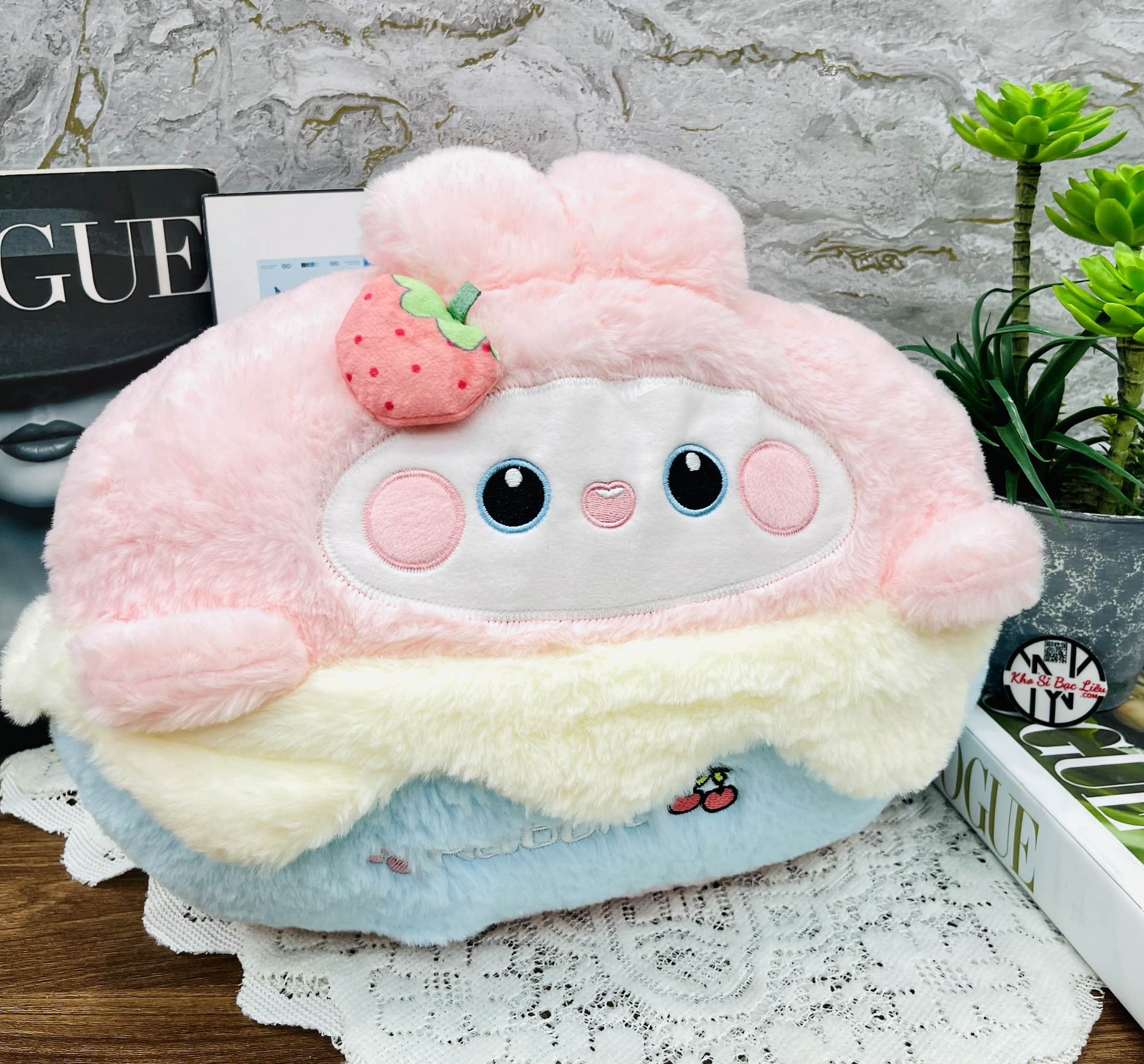 CHĂN MỀN GỐI HÌNH BÁNH QUY SIÊU KUTE (12)