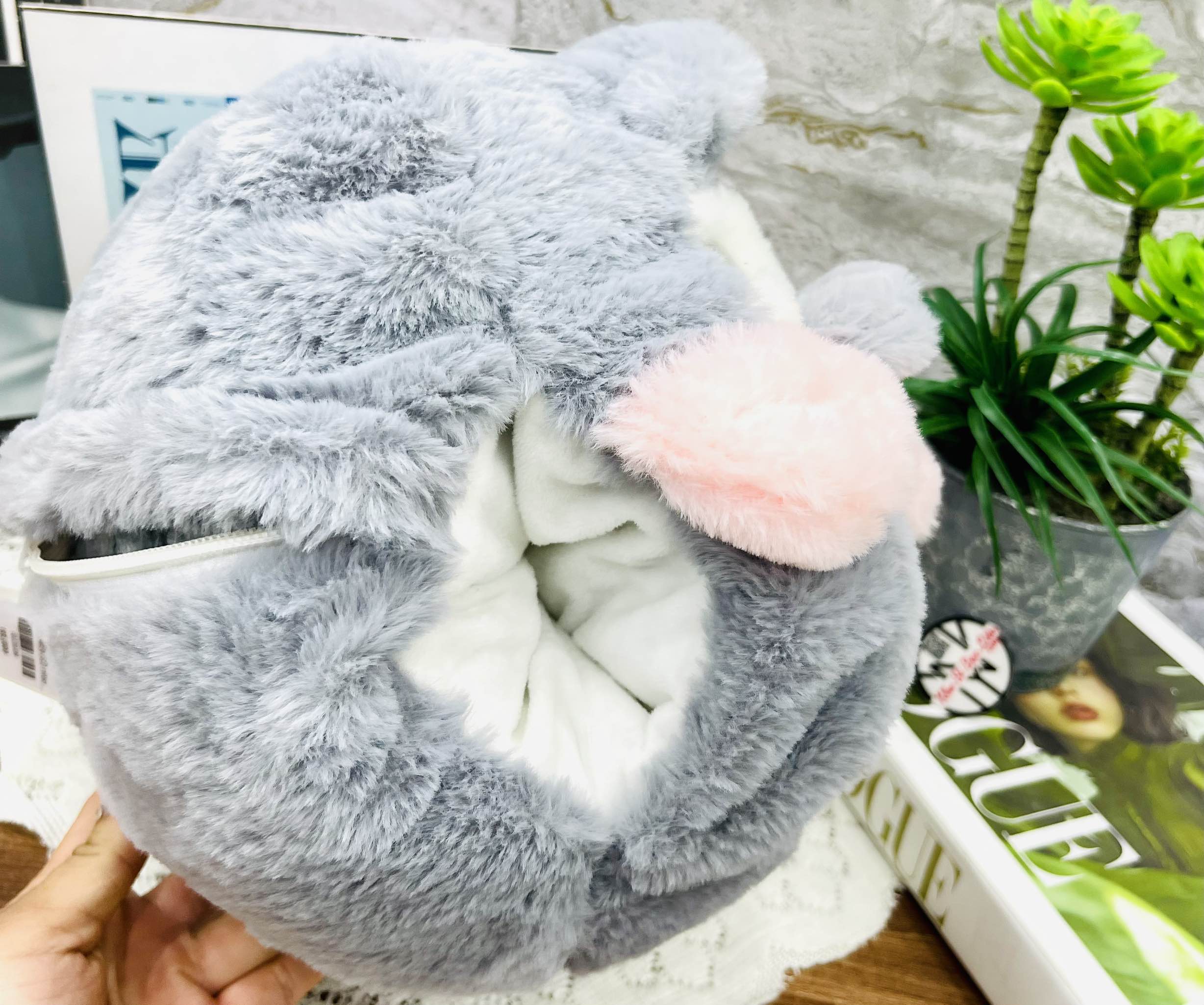CHĂN MỀN GỐI HÌNH BÁNH QUY SIÊU KUTE (12)