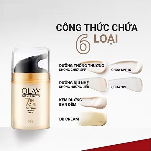 OLAY KEM DƯỠNG BAN NGÀY TOTAL EFFECTS 50g CHÍNH HÃNG (12)