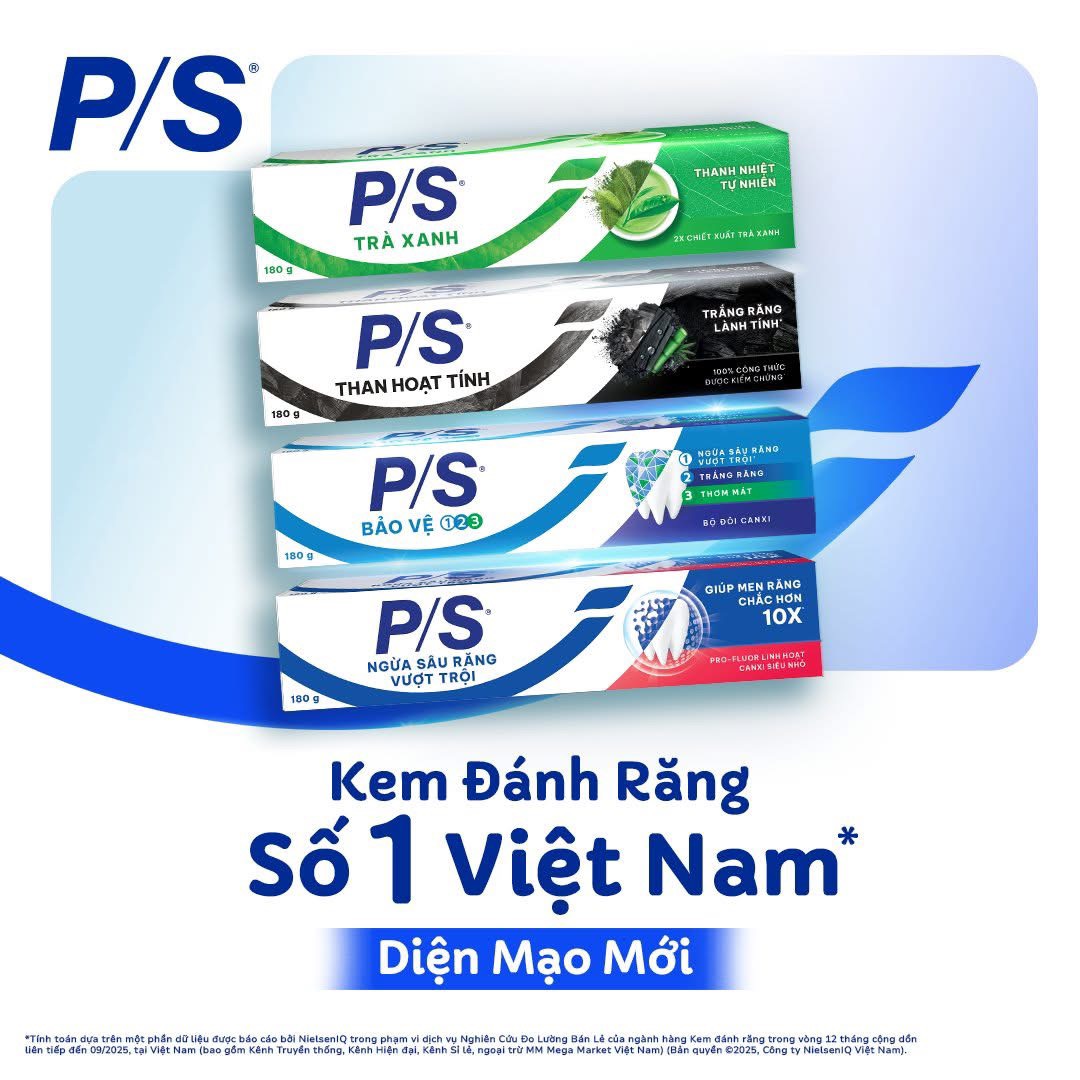 "KEM ĐÁNH RĂNG P/S BẢO VỆ 123 180g CHÍNH HÃNG( KO ÁP DỤNG CT GIẢM 10% CỦA TTĐ) (1) '