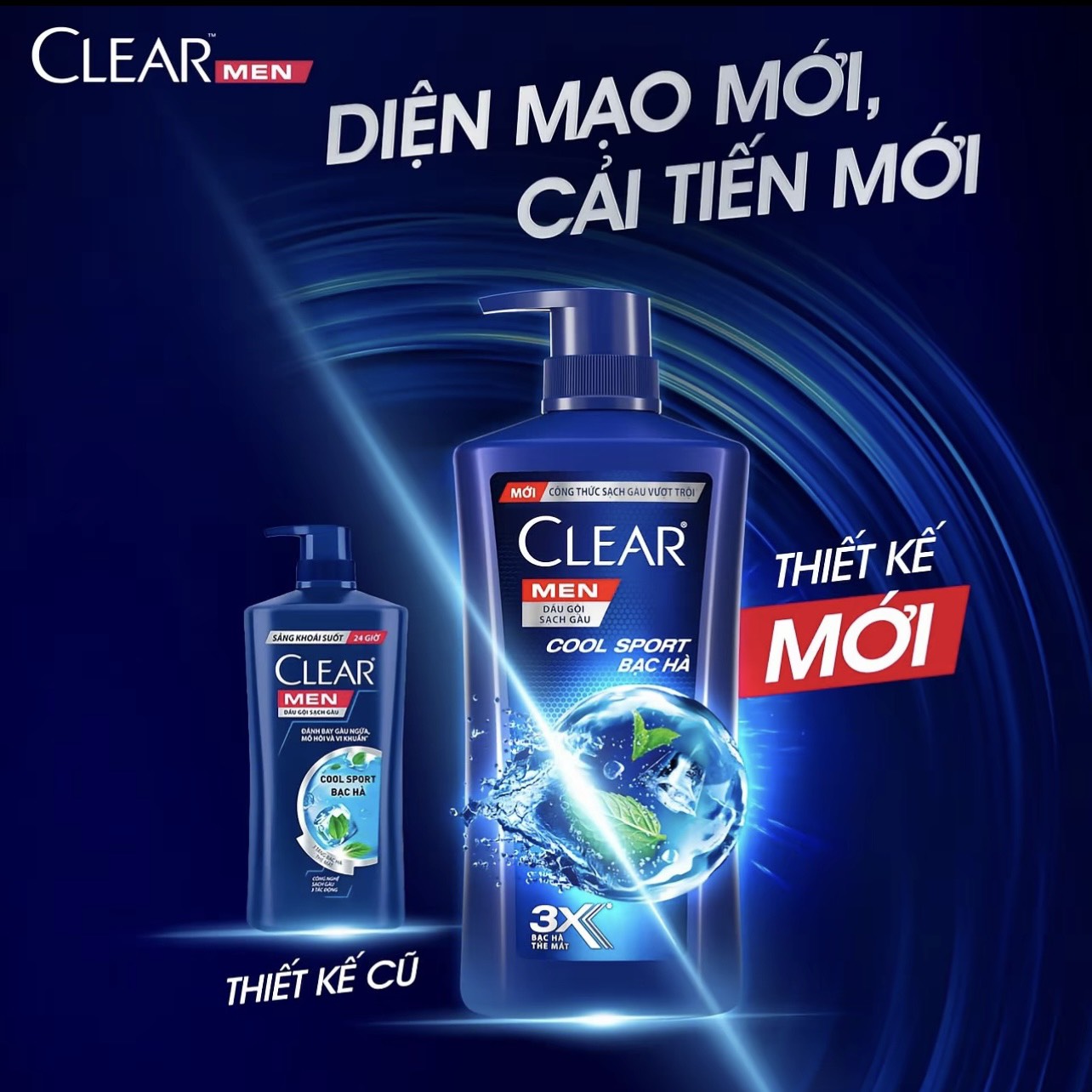 CHAI DẦU GỘI CLEAR MEN 630g CHÍNH HÃNG ( Ko áp dụng cho giảm 10%) (4)