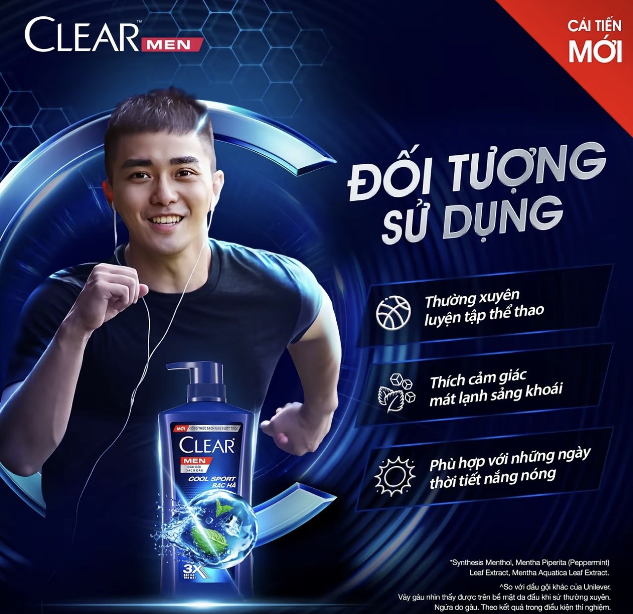 CHAI DẦU GỘI CLEAR MEN 630g CHÍNH HÃNG ( Ko áp dụng cho giảm 10%) (4)