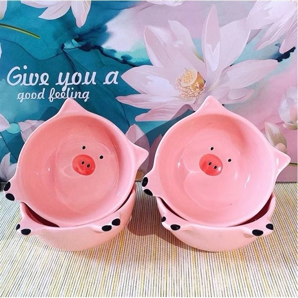 CHÉN SỨ HÌNH HEO KUTE (1)