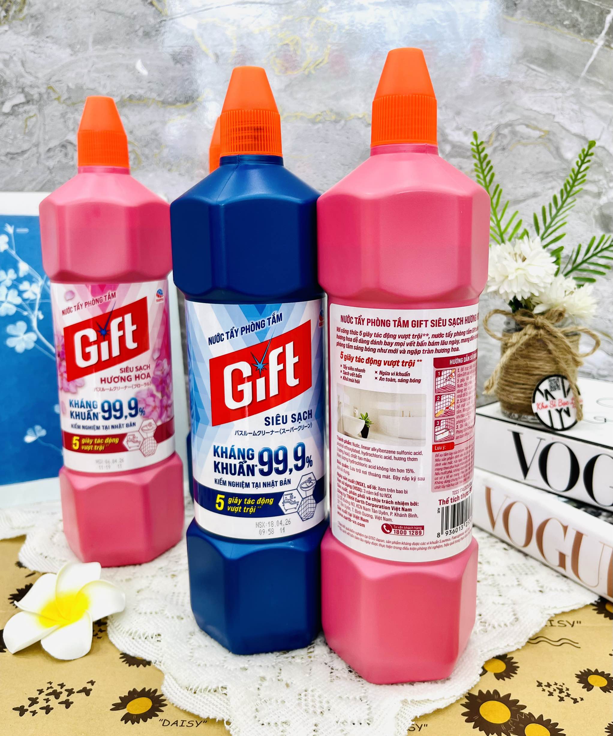 TẨY RỬA PHÒNG TẮM GIFT CHÍNH HÃNG 900ml (2)