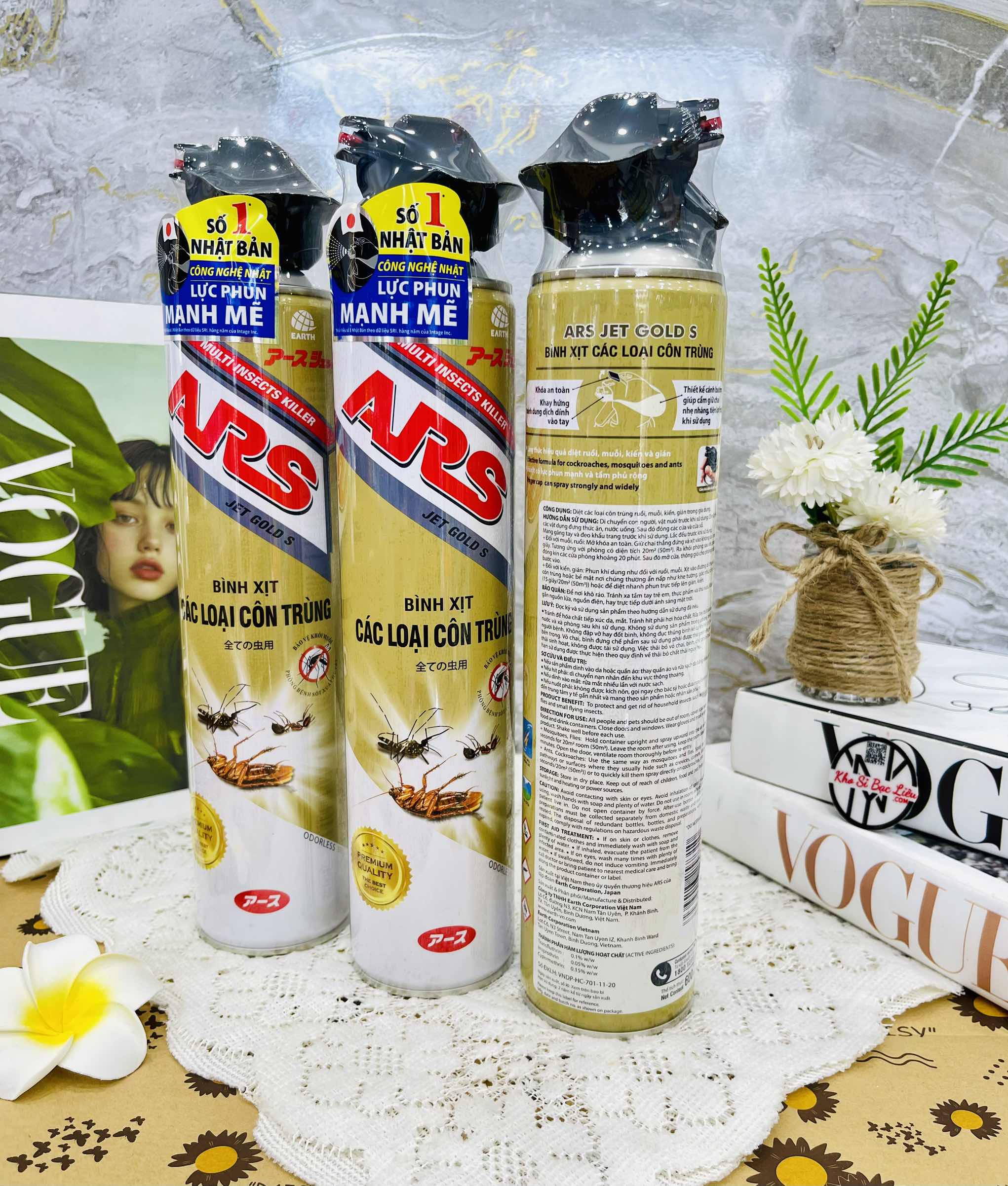 KM XỊT RUỒI MUỖI KIẾN DÁN ARS CHÍNH HÃNG KHÔNG MÙI (4) ‘
