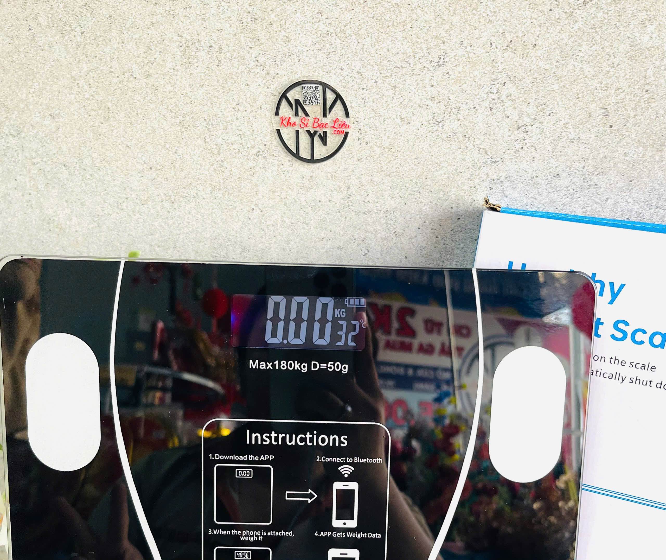 Cân Điện Tử Bluetooth Kết Nối APP Điện Thoại Sài Pin (7)