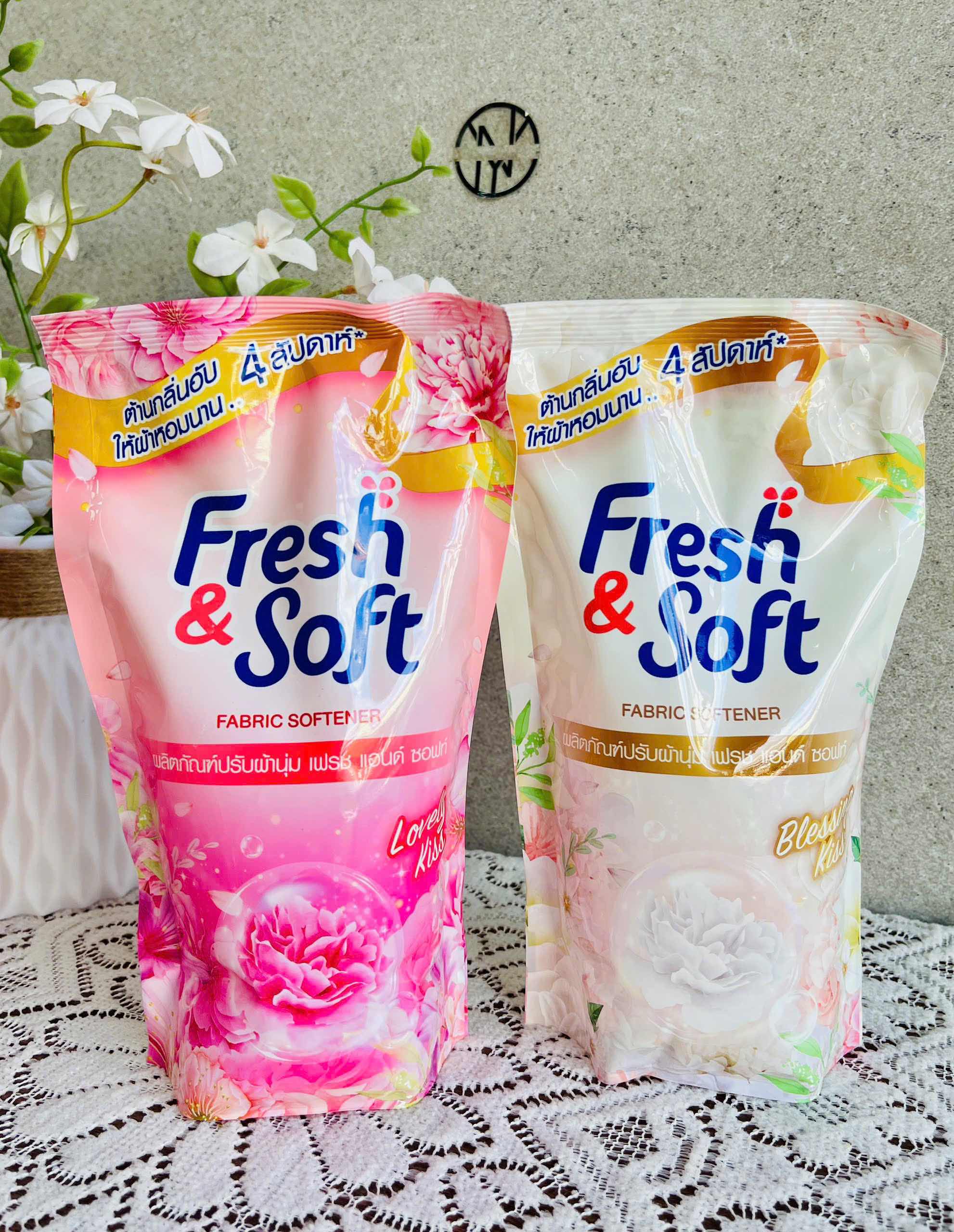 KM NƯỚC XẢ QUẦN ÁO FRESH SOFT THAILAND LOẠI 1 ( MUA 5 TẶNG 1) (2)