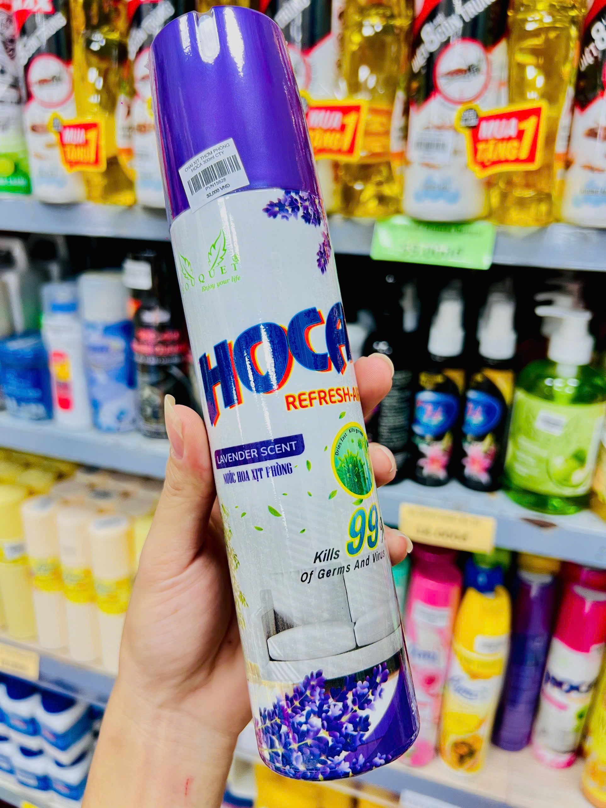 NƯỚC HOA XỊT THƠM PHÒNG, TOLET - HOCA, BOUQUET (3)