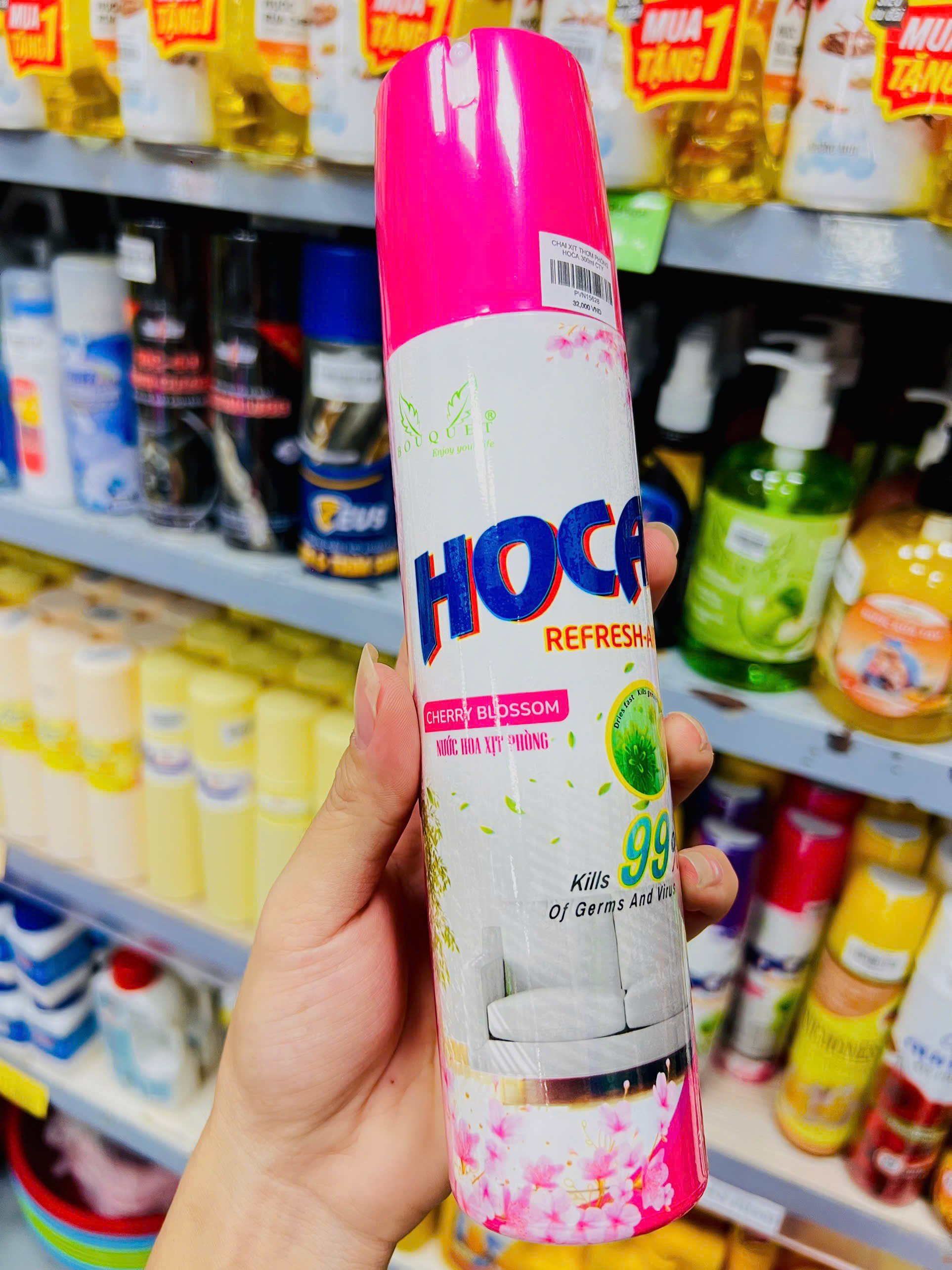 NƯỚC HOA XỊT THƠM PHÒNG, TOLET - HOCA, BOUQUET (3)