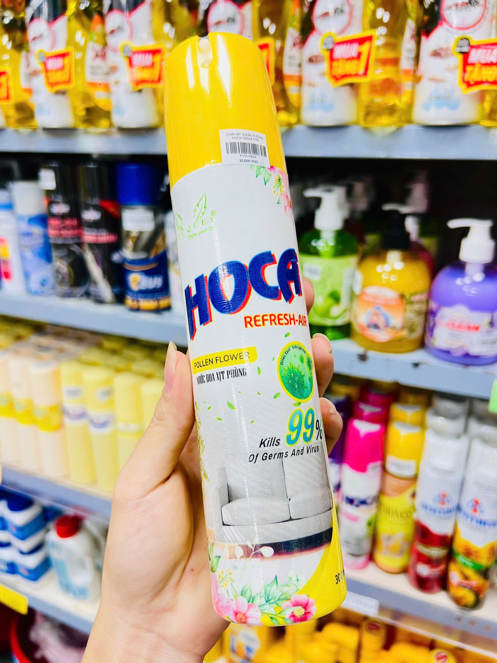 NƯỚC HOA XỊT THƠM PHÒNG, TOLET - HOCA, BOUQUET (3)