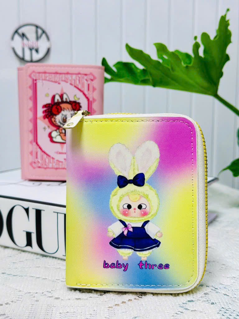 VÍ NGẮN MINI CẦM TAY HÌNH THÚ (3)