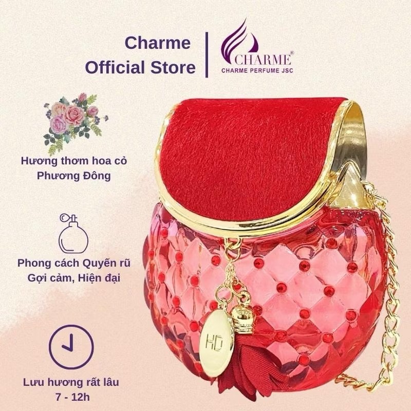 NƯỚC HOA CHARME HD + AC XANH ĐỎ C.HÃNG 790K (25) '