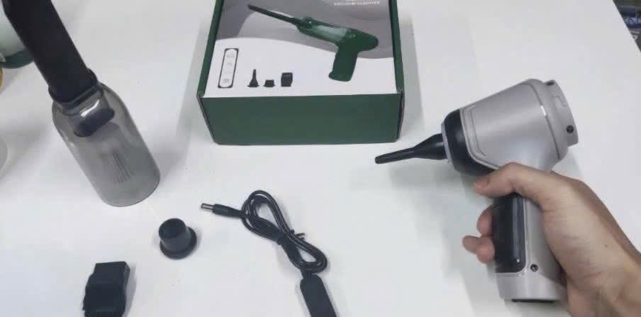 Hút Bụi Cầm Tay Hl107 Xịn Kèm Phụ Kiện (12)