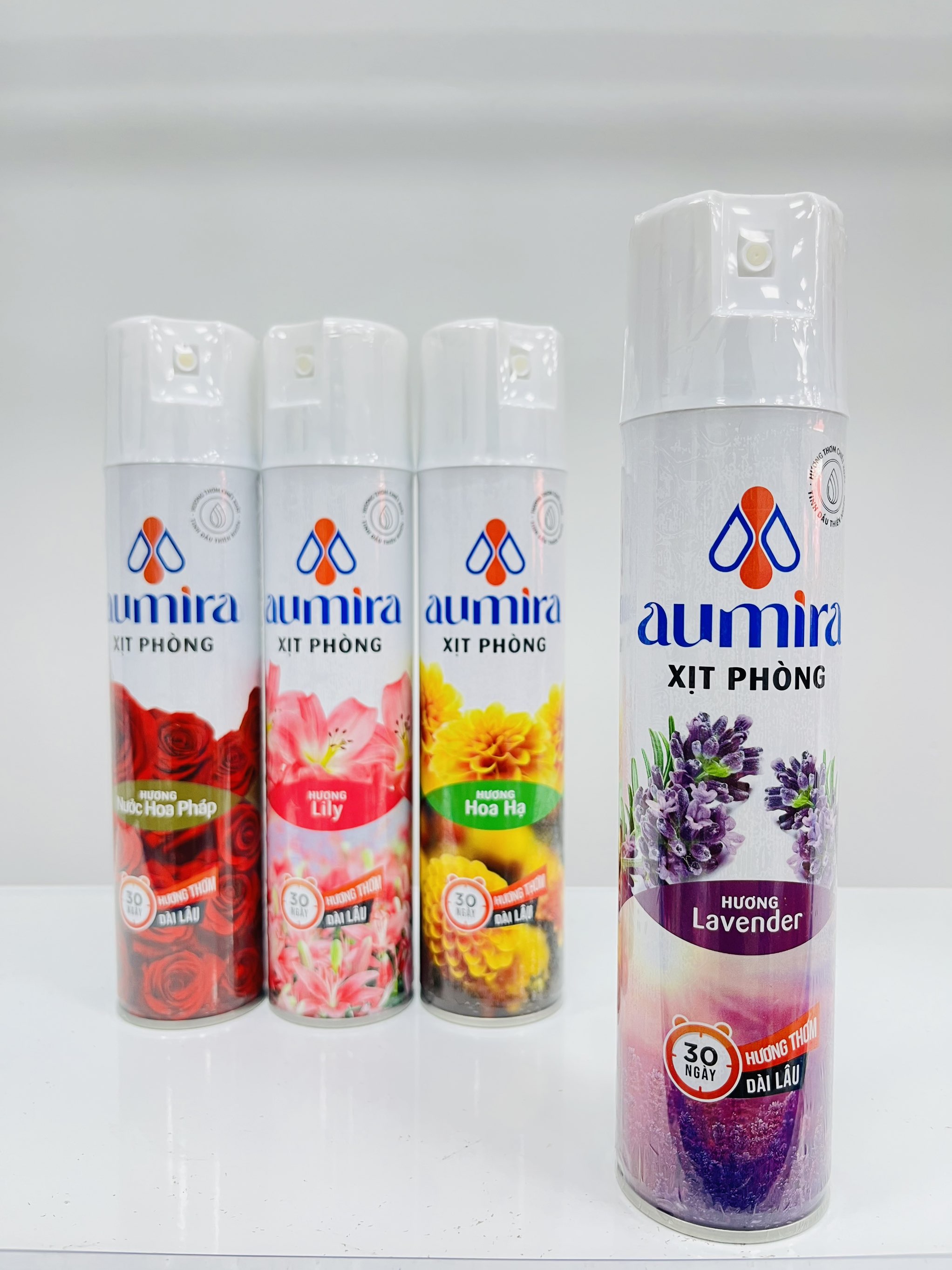 CHAI XỊT THƠM PHÒNG AUMIRA 280ml CHÍNH HÃNG X-CLEEN