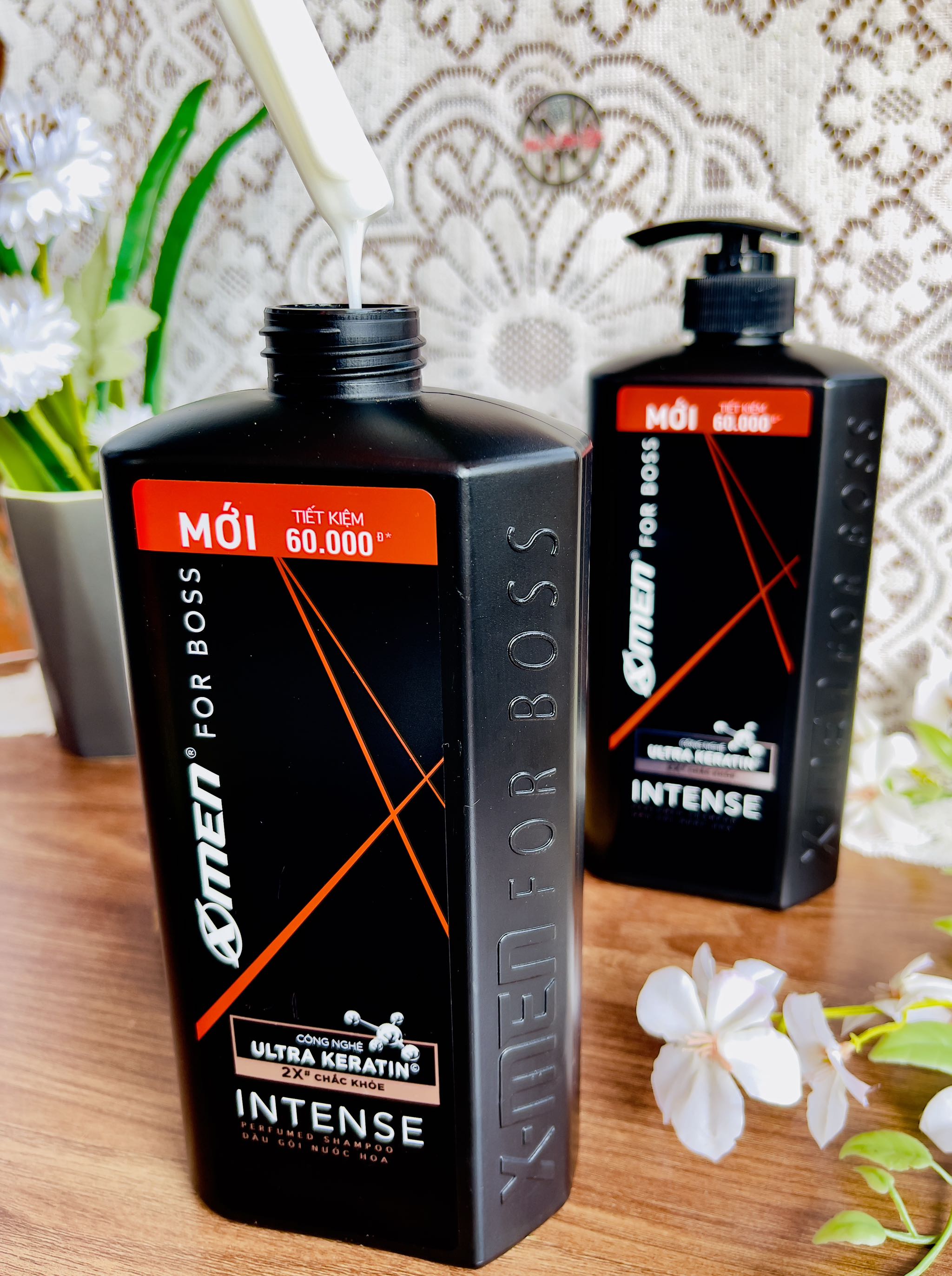 DẦU GỘI NƯỚC HOA X-MEN FOR BOSS 'INTENSE' 650g