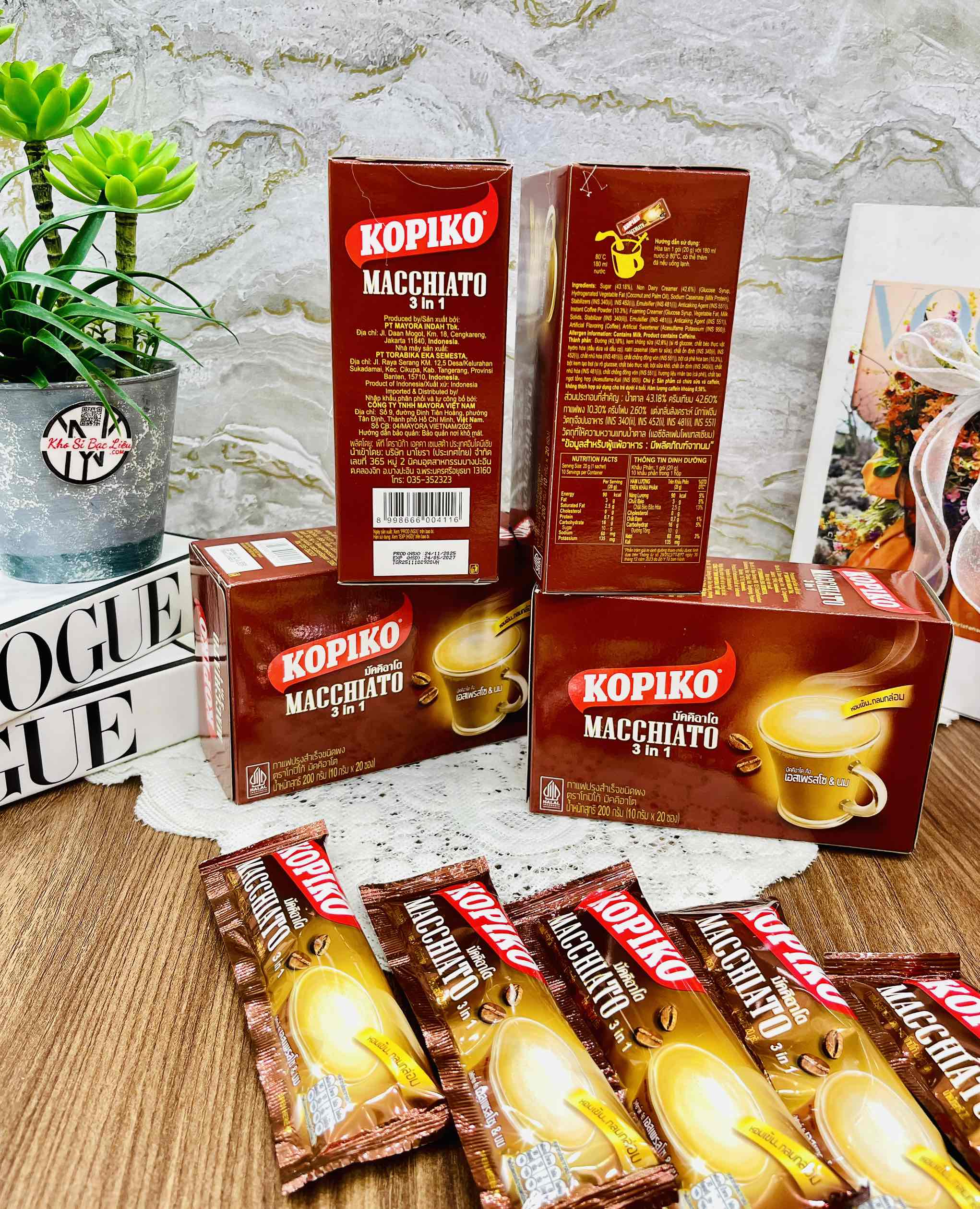 HỘP Cafe Sữa Hoà Tan Kopiko Thanland FULL VAT (2)