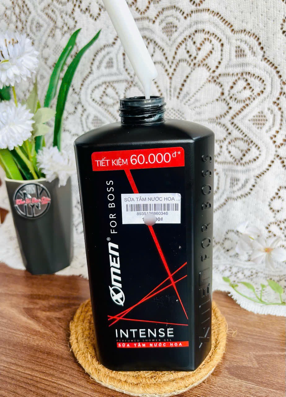 SỮA TẮM NƯỚC HOA X-MEN FOR BOSS 'INTENSE' 650g