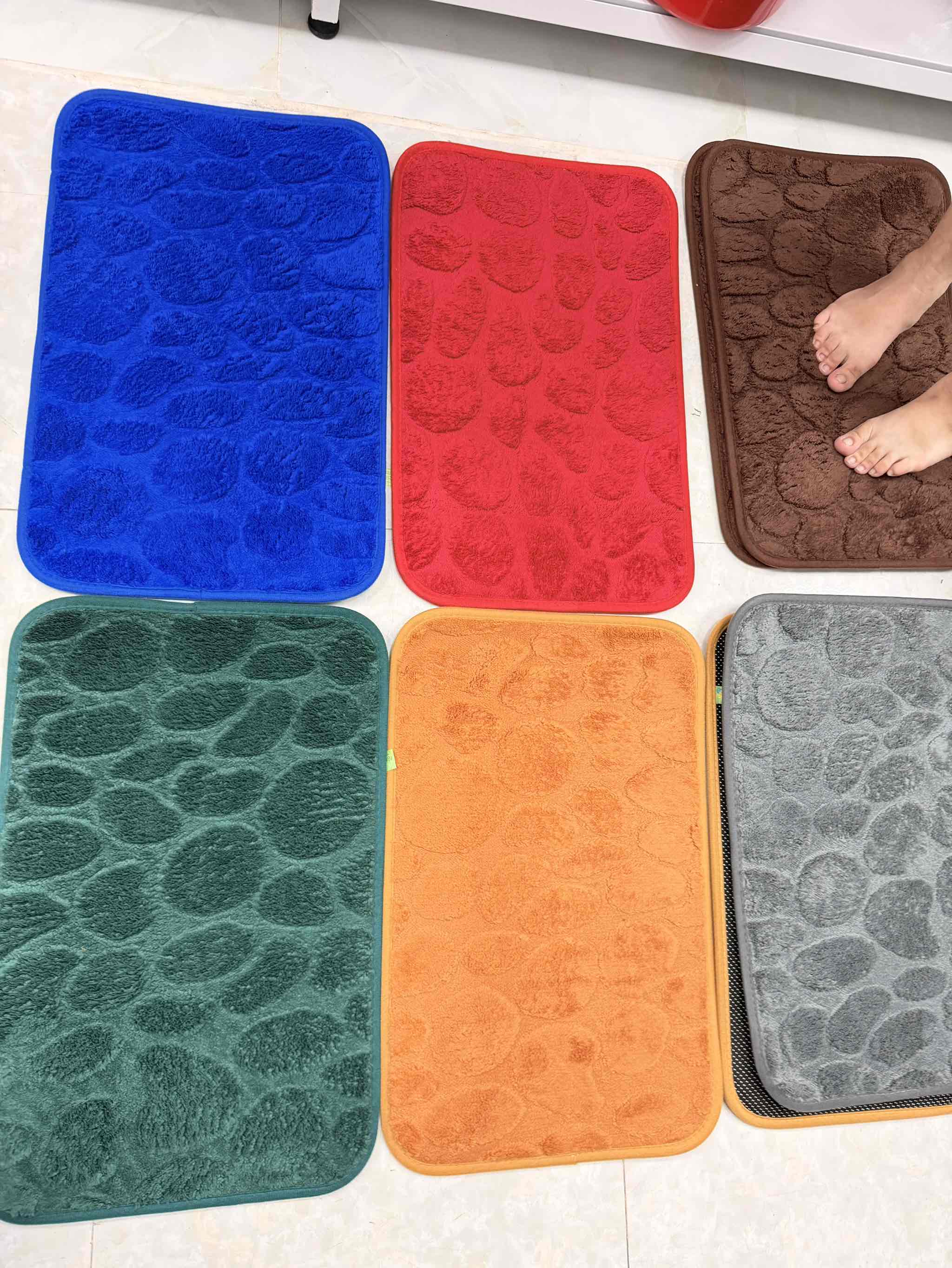 THẢM CHÙI CHÂN , SỎI ĐÁ RIBOBI (2)