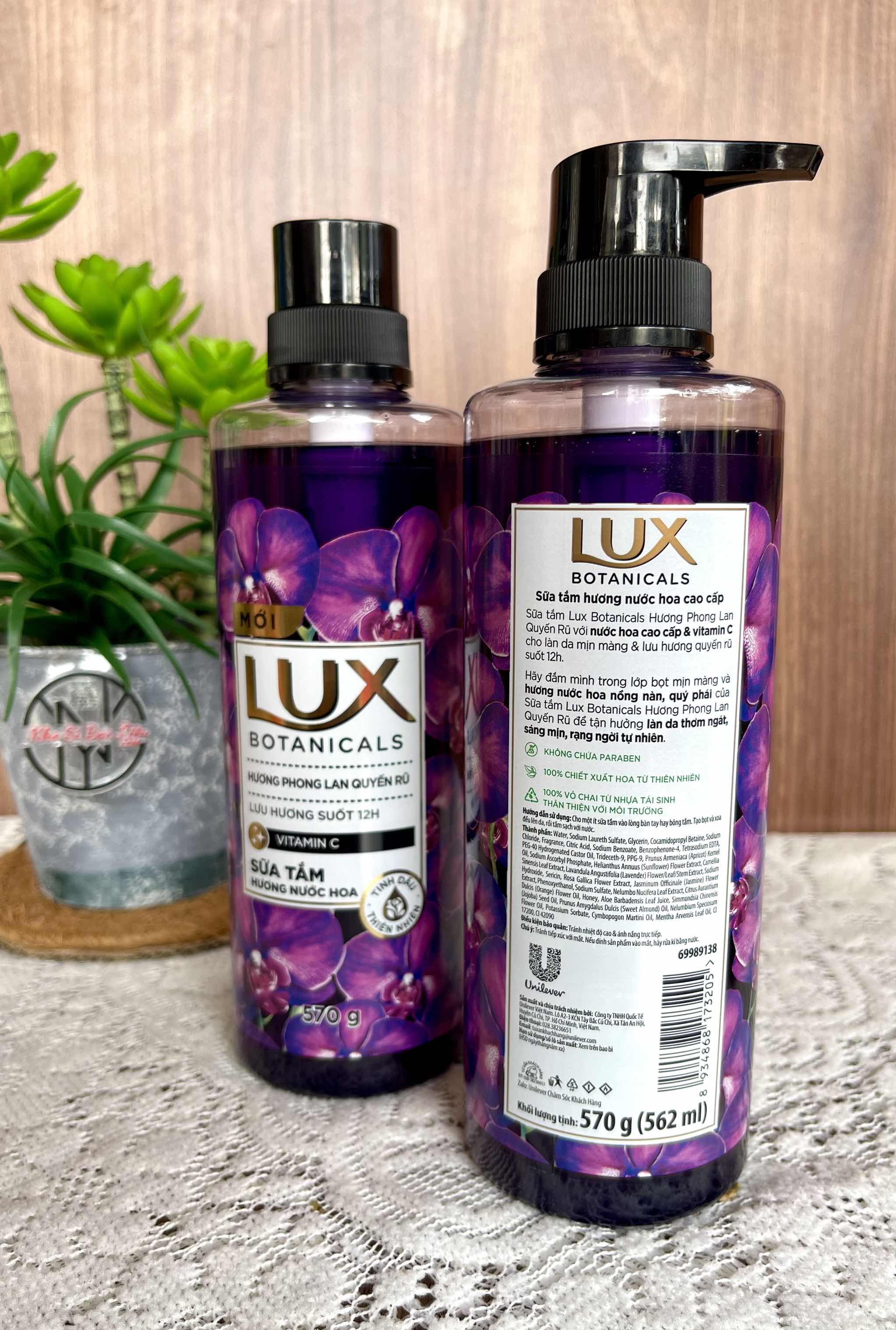 SỮA TẮM LUX HOA PHONG LAN 570g (Ko áp dụng giảm 10%)