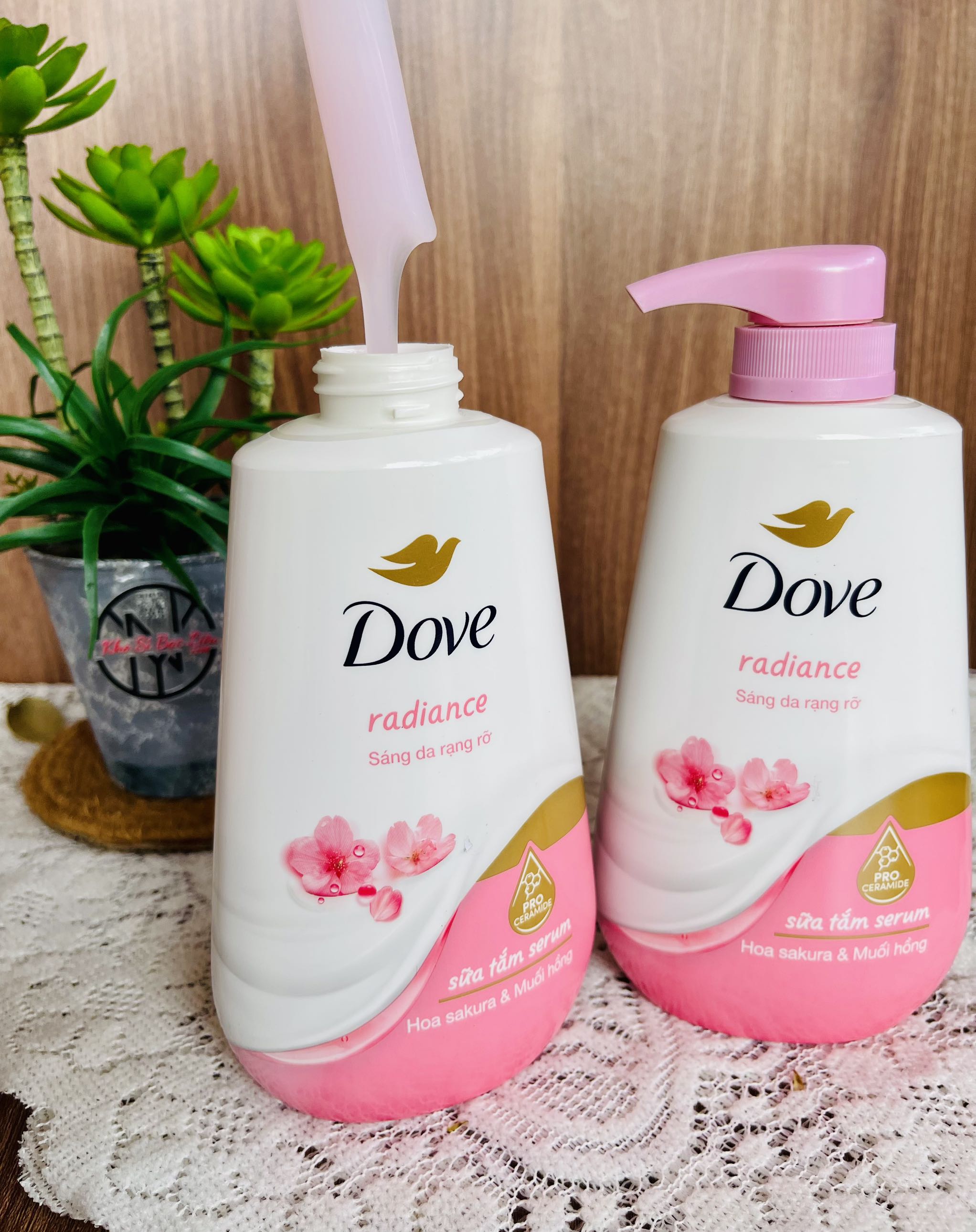 SỮA TẮM DOVE 500g MUỐI HỒNG