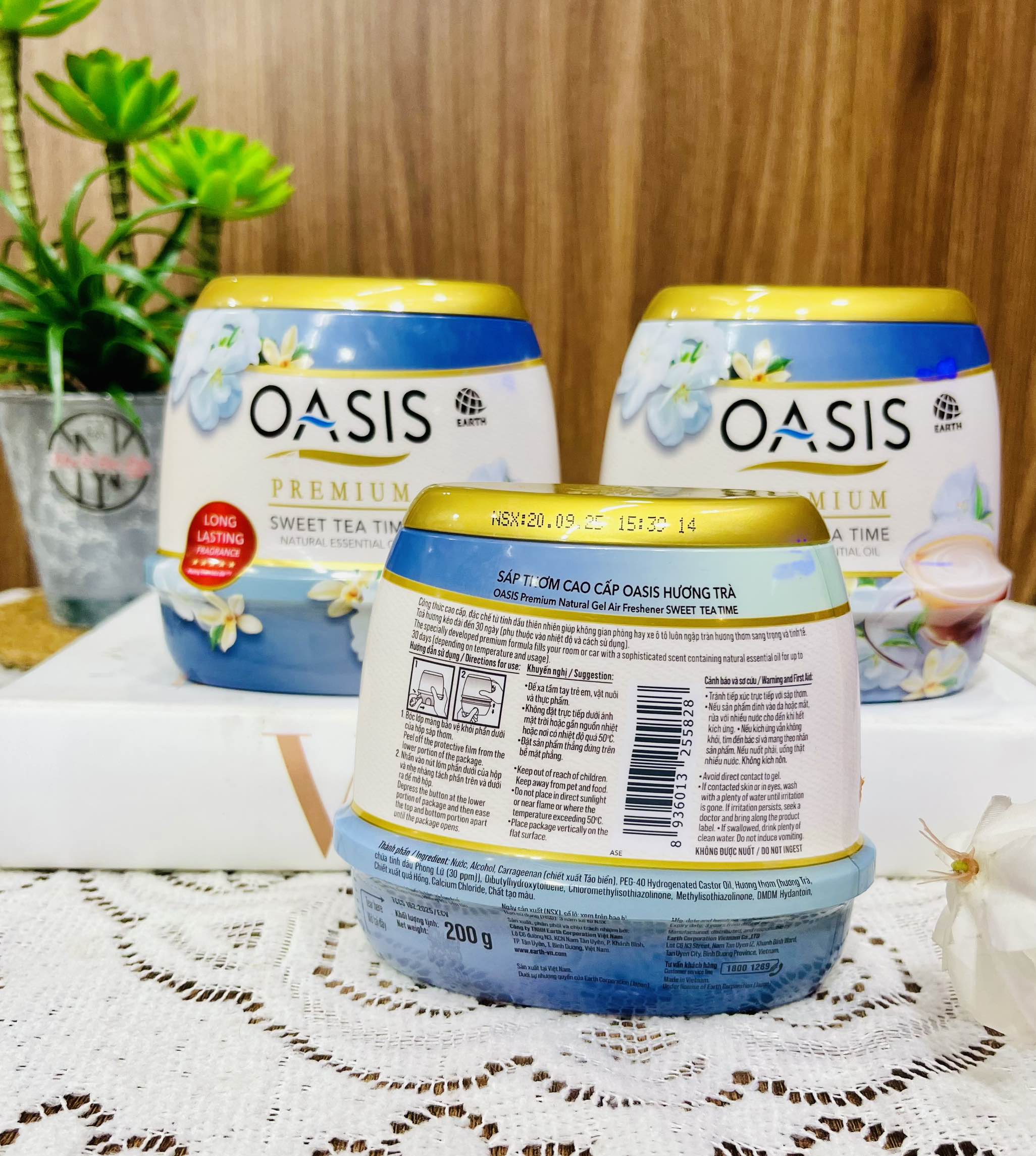 Sáp Thơm OASIS Chính Hãng 200g Hương Trái Cây (4)