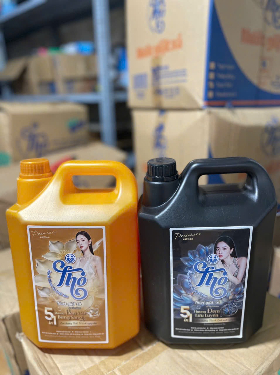 CAN NƯỚC GIẶT XẢ THO 5L CAO CẤP (8) (thùng 4 can)