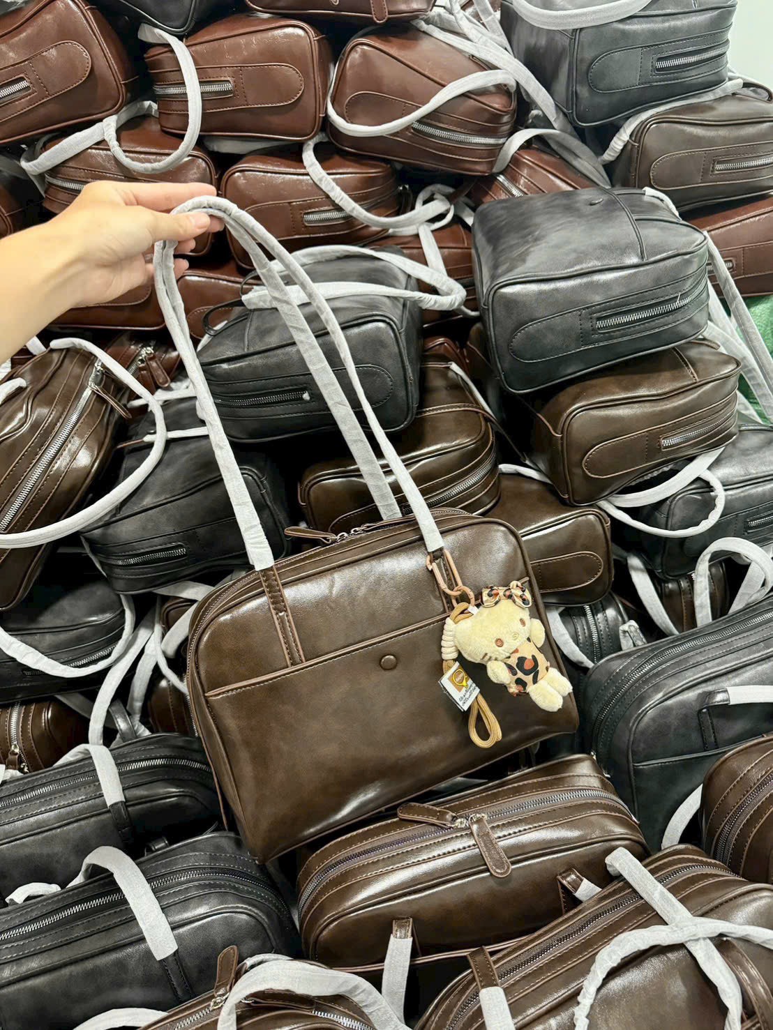 TÚI CHIO , TÚI XÉO TO HÀNG XƯỞNG, KÈM GẤU (10)