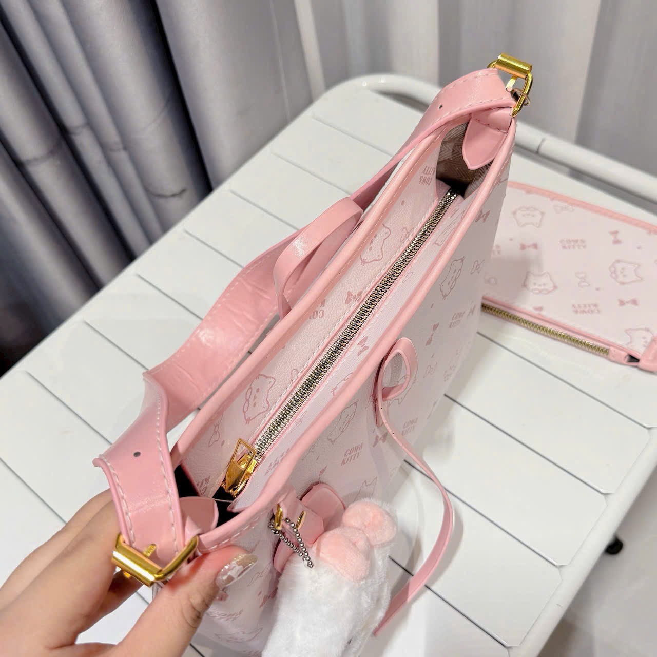 TÚI KITTY KÈM VÍ KÈM GẤU (10)