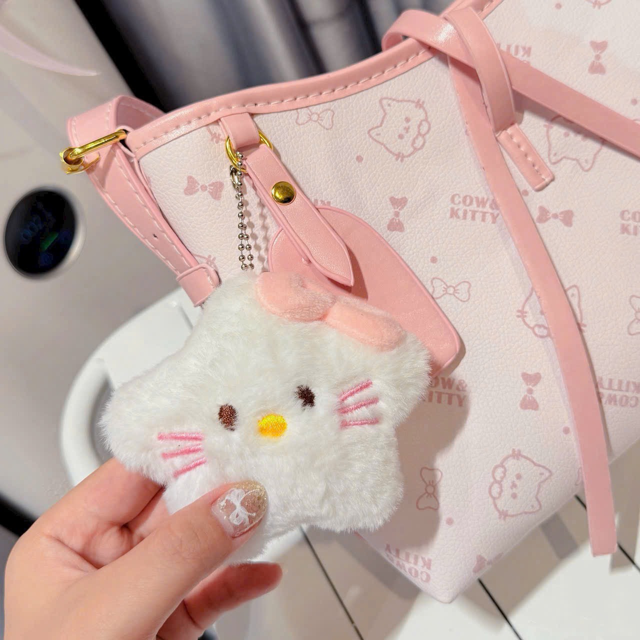 TÚI KITTY KÈM VÍ KÈM GẤU (10)