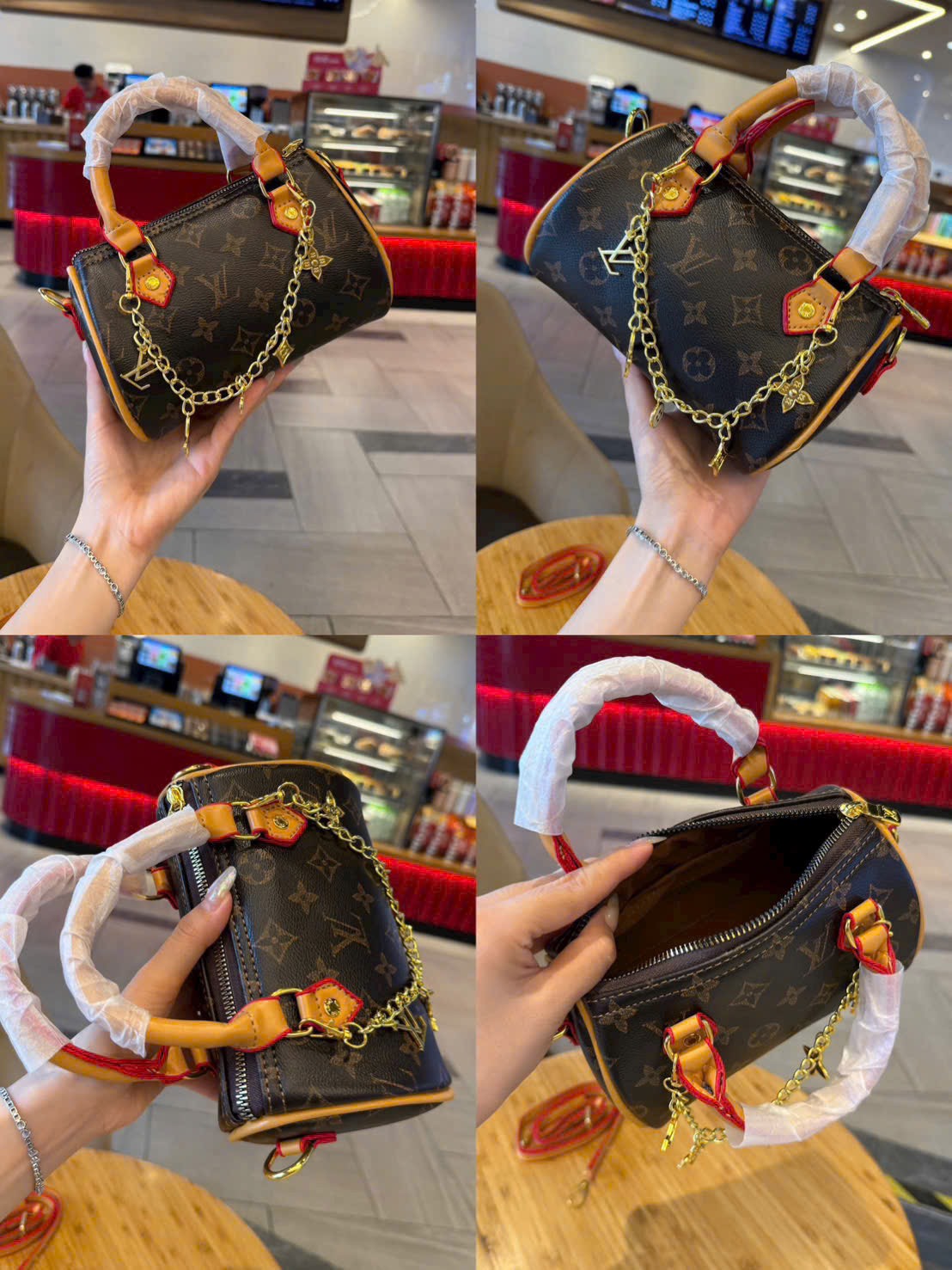 TÚI TRỐNG LV CHARM XÍCH (10)