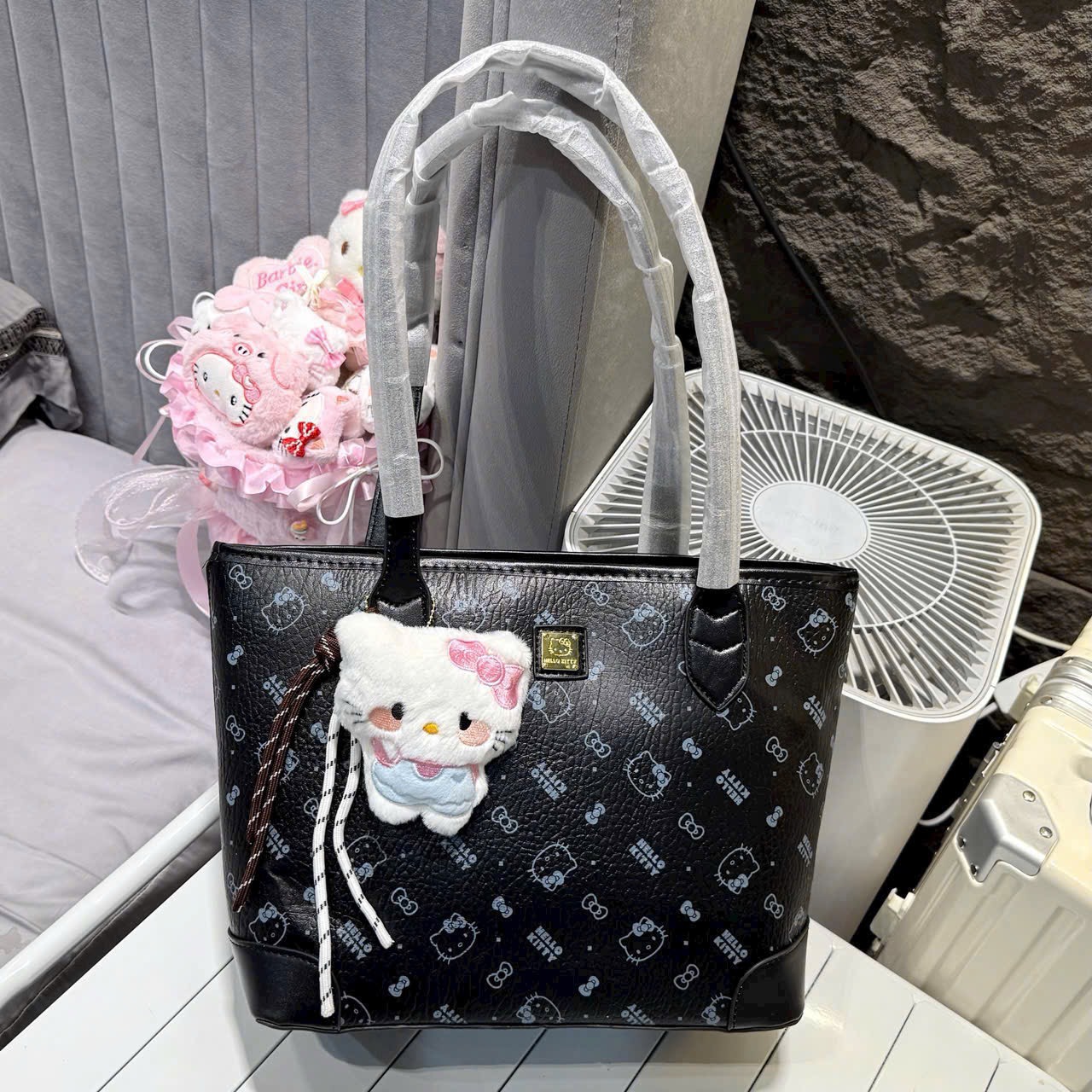 TÚI CÔNG SỞ KITTY MỀM KÈM TAG KITTY (10)