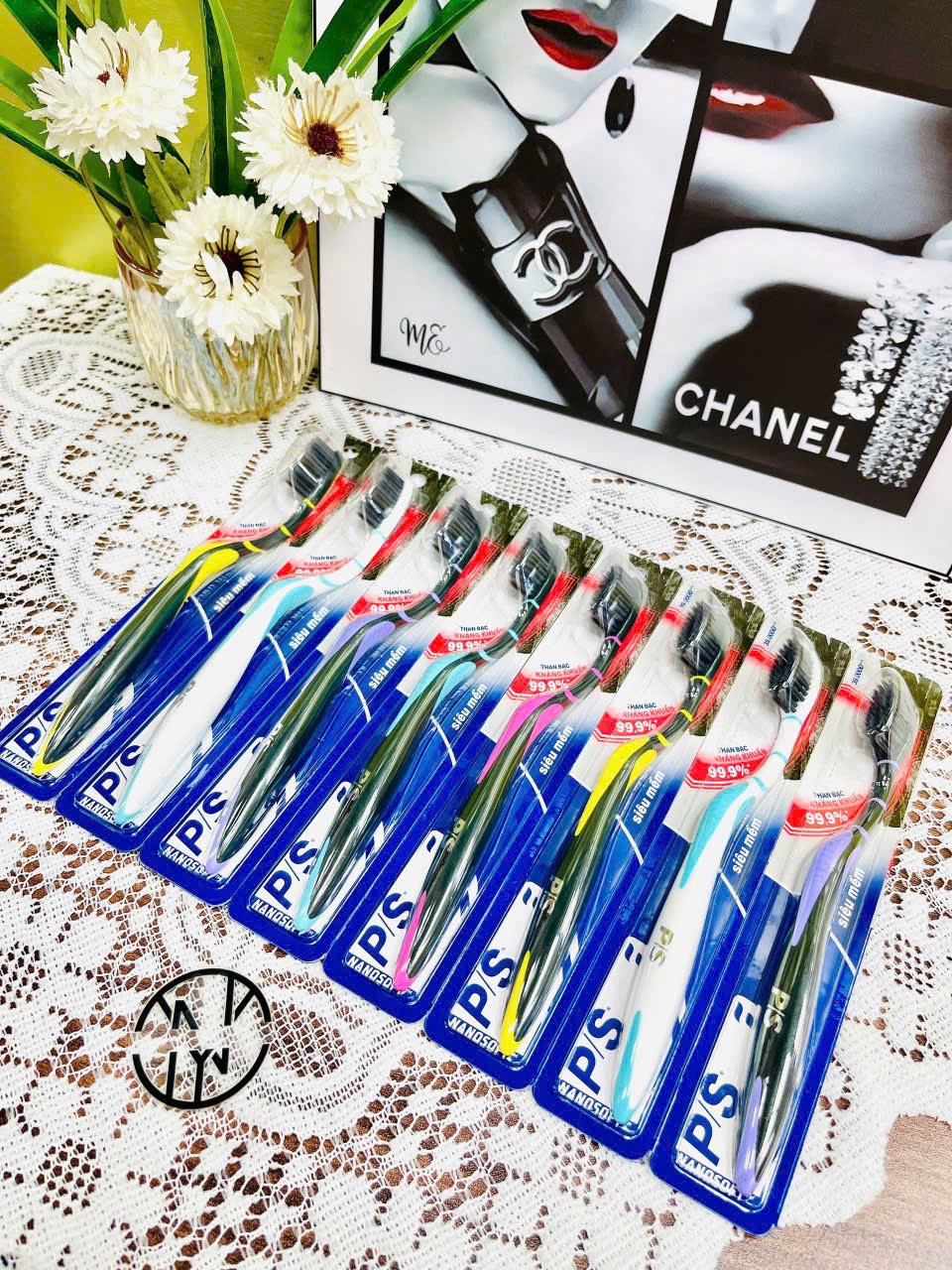 BÀN CHẢI ĐÁNH RĂNG P/S THAN BẠC