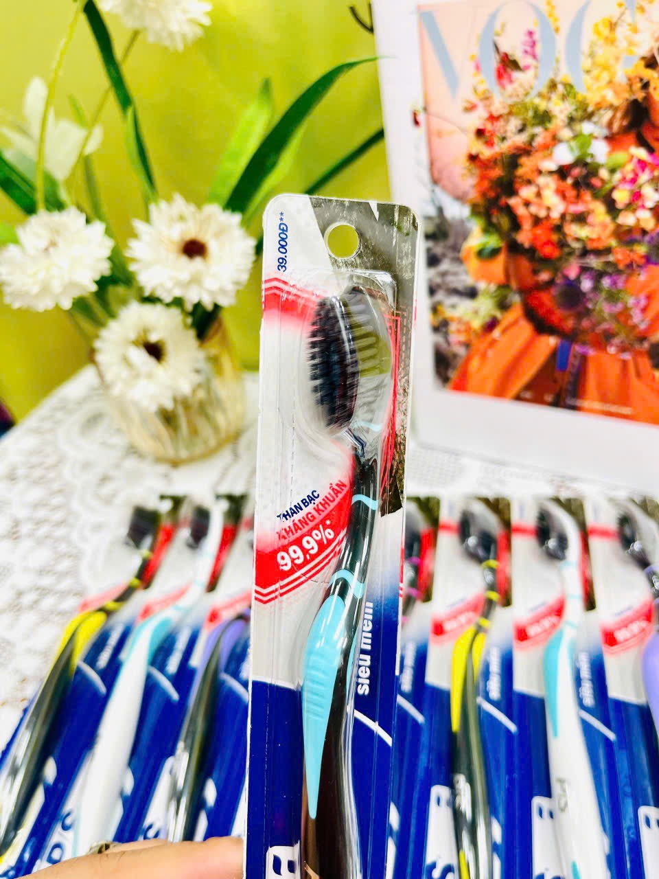 BÀN CHẢI ĐÁNH RĂNG P/S THAN BẠC