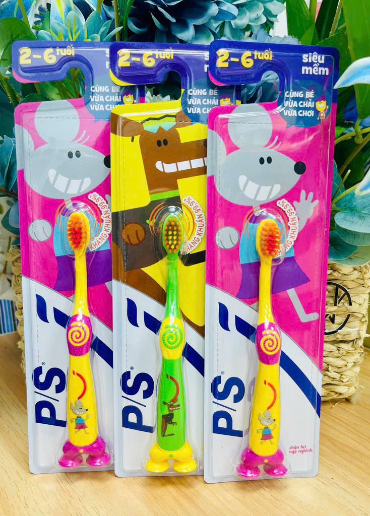 BÀN CHẢI ĐÁNH RĂNG P/S 2-6 TUỔI