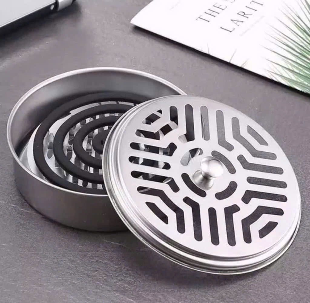 Hộp Khay Đựng Nhang Muỗi Có Nắp (1) '