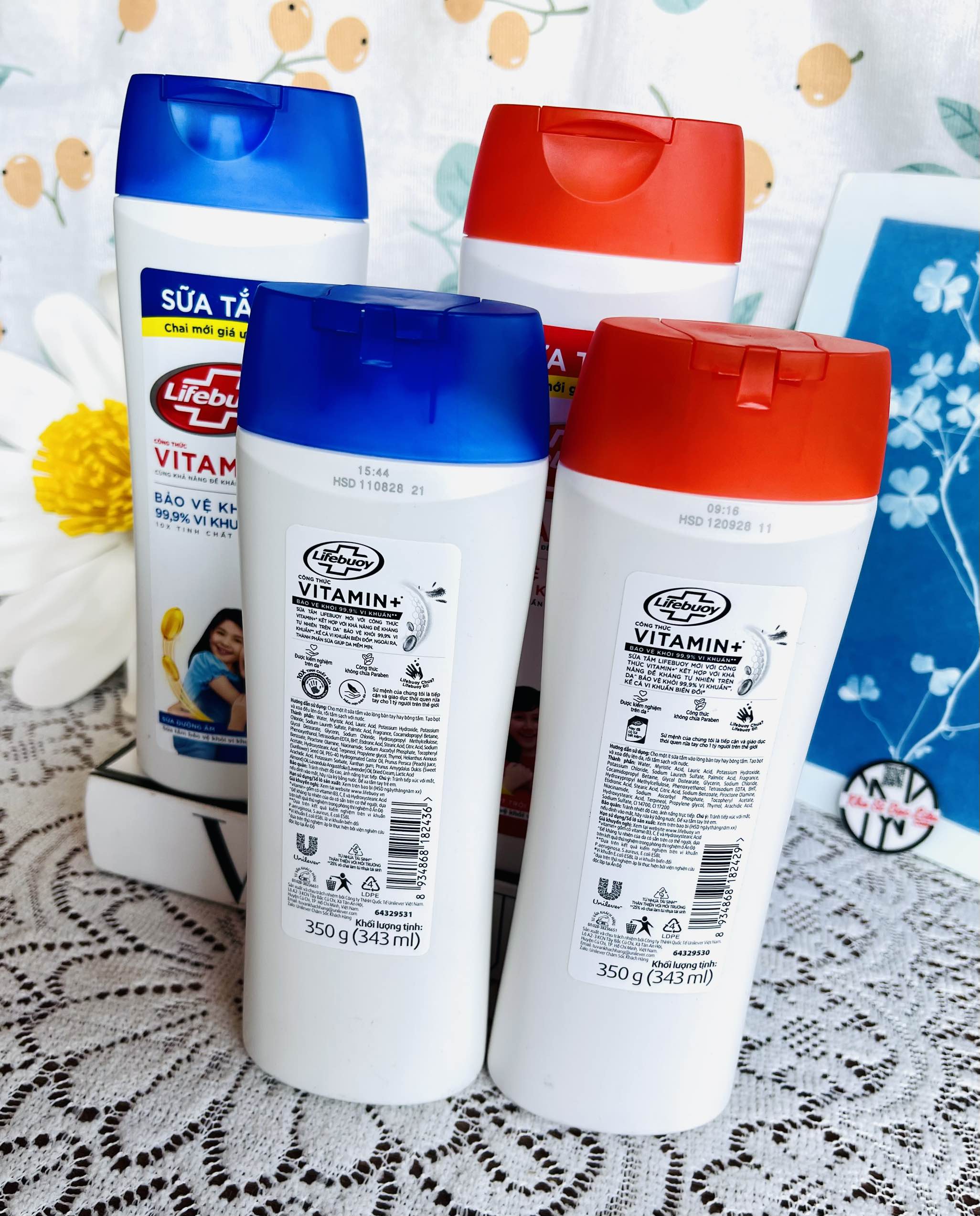SỮA TẮM LIFEBUOY 350g BẢO VỆ VƯỢT TRỘI